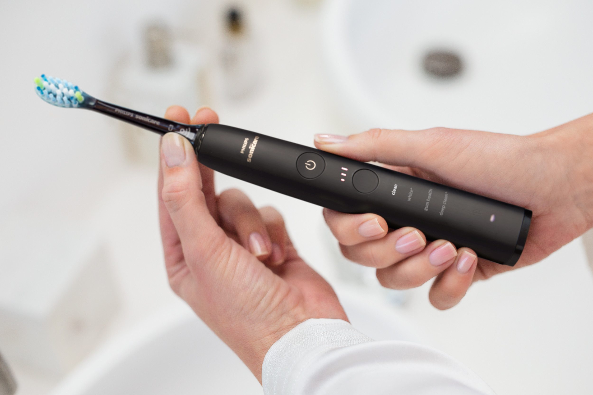 Philips Sonicare Opzetborsteltjes G3 Premium Gum Care HX9054 Standaardformaat, met borstelkopherkenning