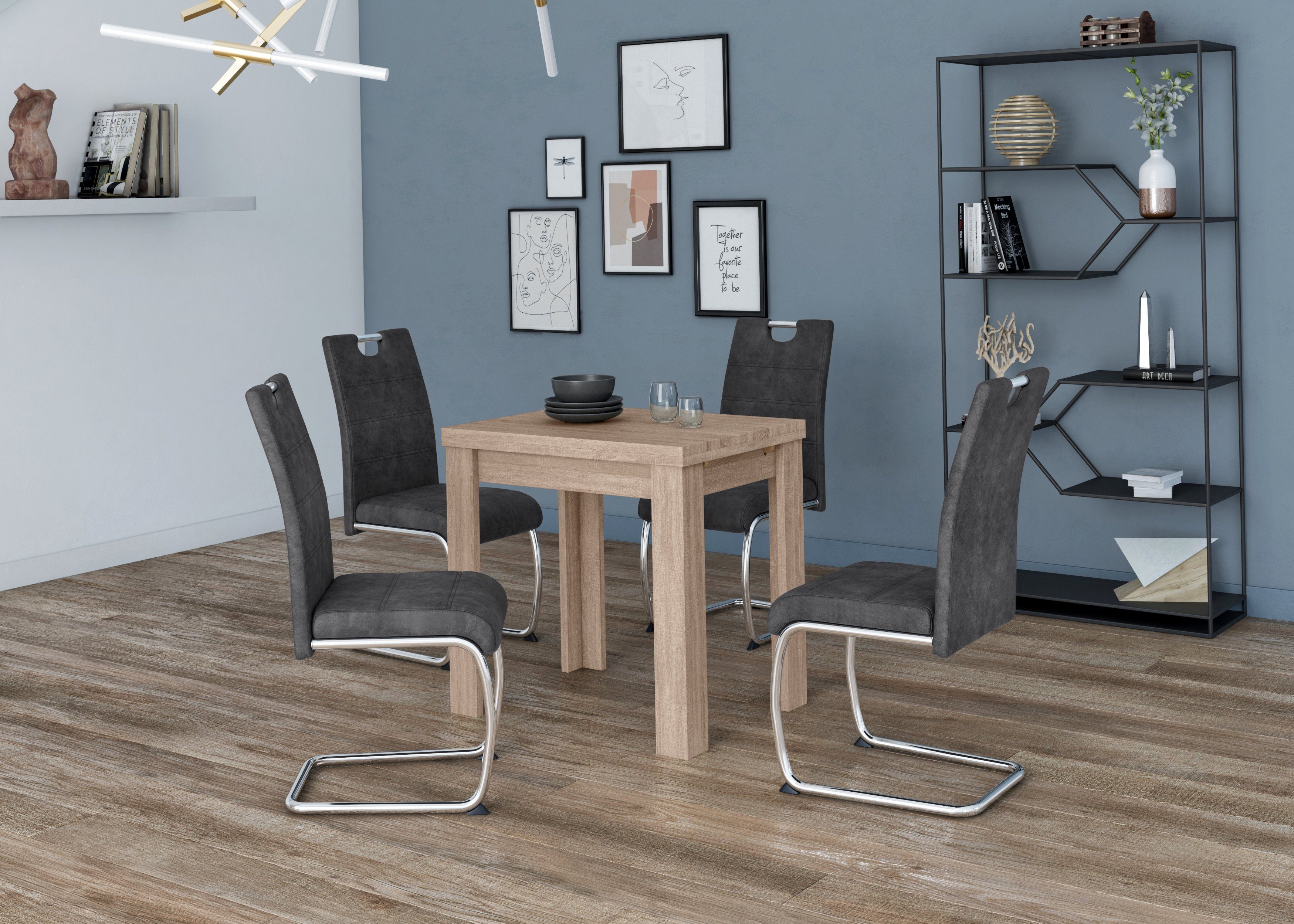 HELA Vrijdragende stoel Flora, eetkamerstoelen