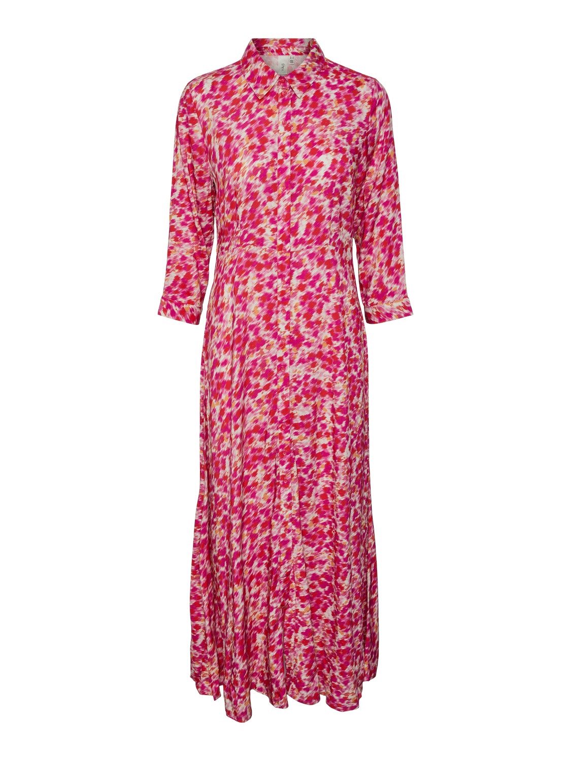 Y.A.S Jurk met overhemdkraag YASSAVANNA LONG SHIRT DRESS