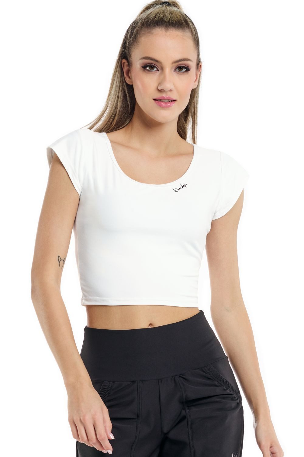 Winshape Crop-top AET137LS Functioneel licht en zacht cropped