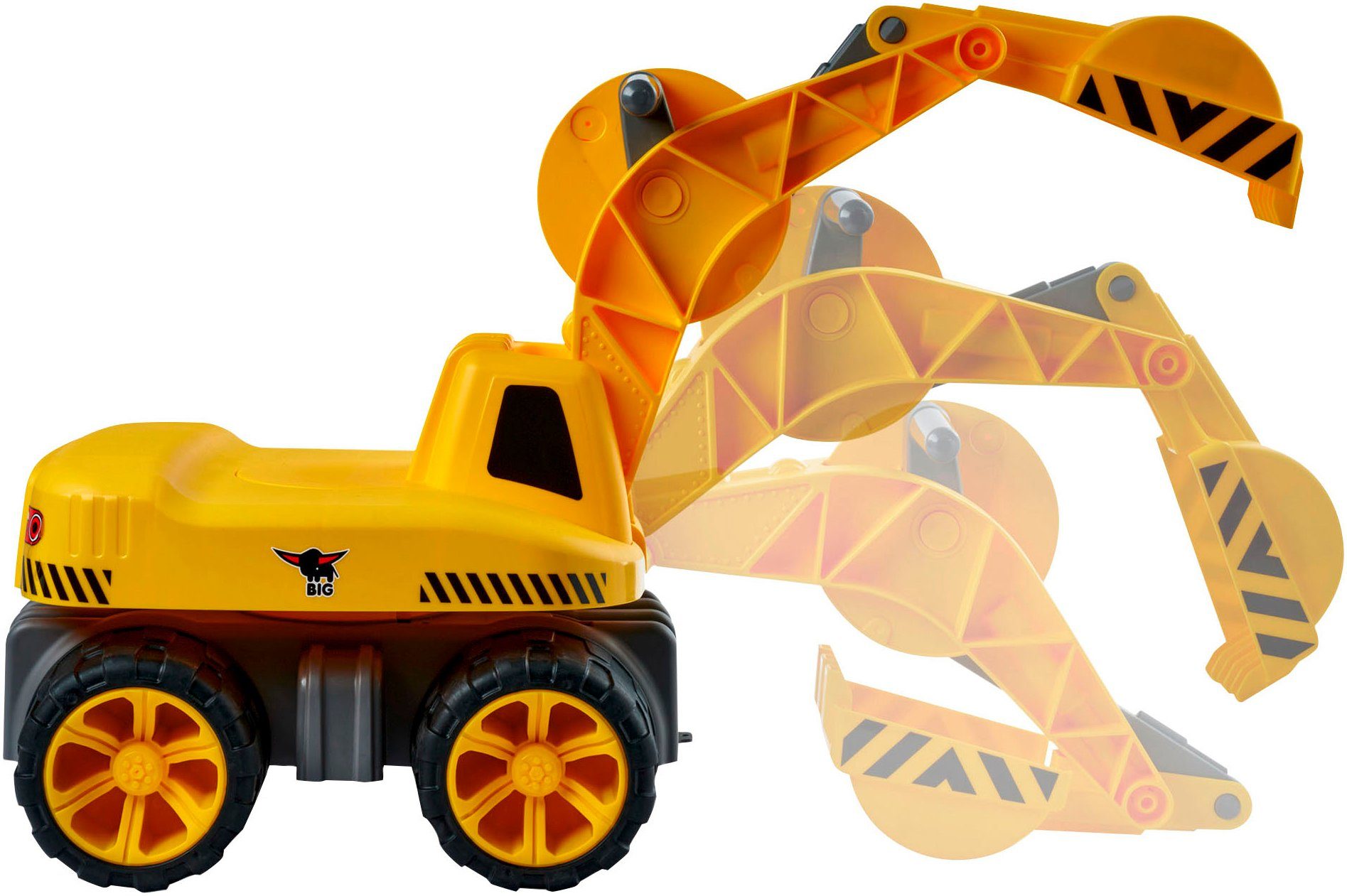 BIG Speelgoed graafmachine BIG Power Worker Maxi Digger Graafmachine om op te zitten, made in Germany