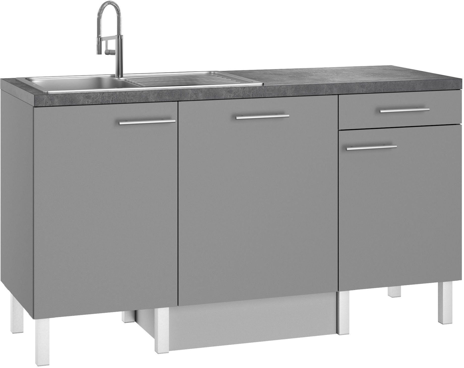OPTIFIT Pantry keuken Lilly Breedte 160 cm, optioneel met elektrische apparaten
