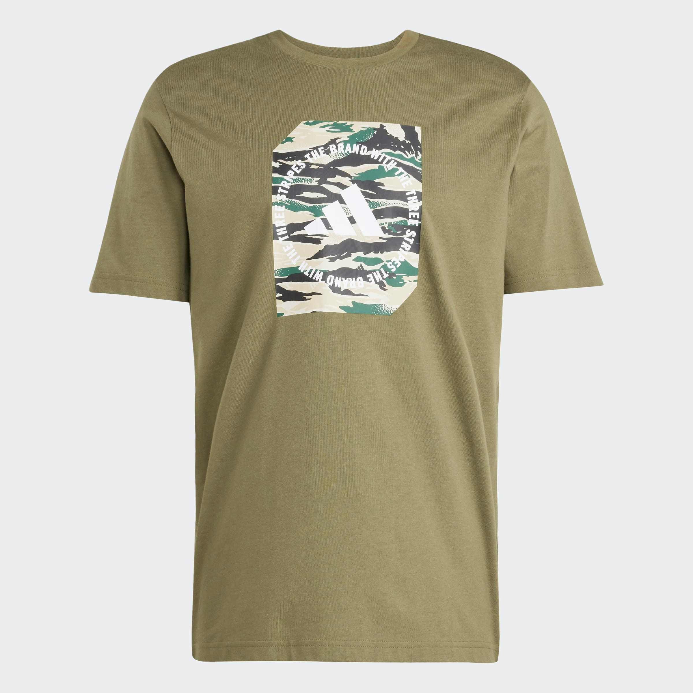 adidas Sportswear T-shirt M C CAMO BOX T