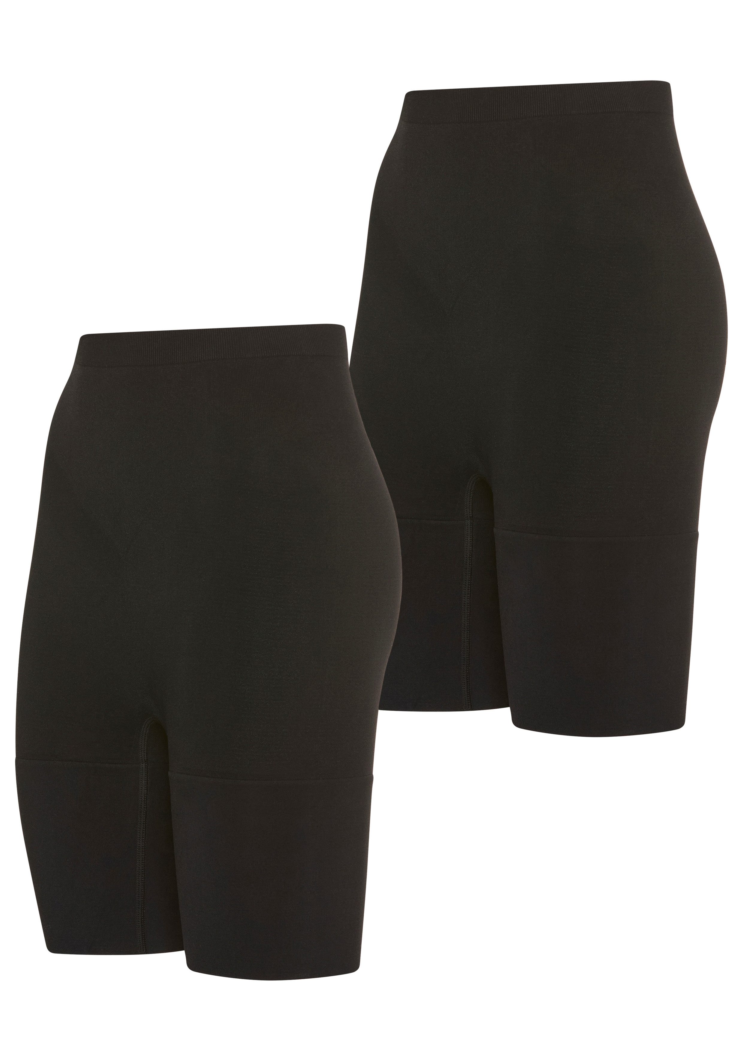 Sarlini Shapingbroek super zachte, naadloze shorts (Set van 2)