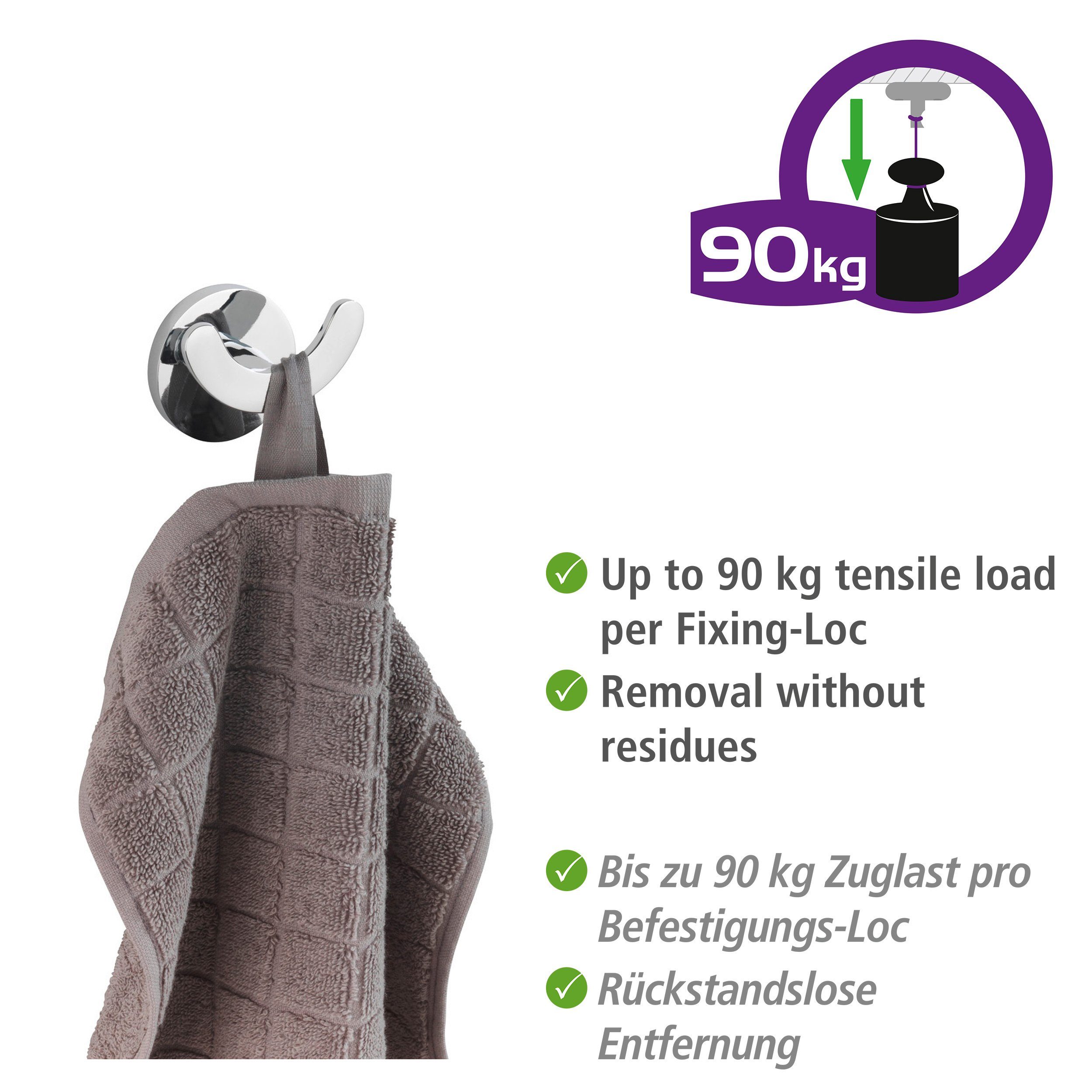 WENKO Wandhaak UV-Loc® Isera