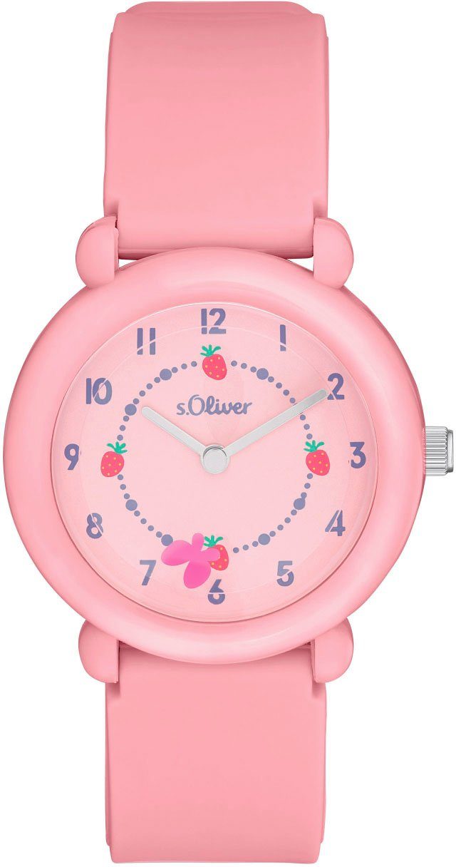 s.Oliver Kwartshorloge 2036532 Horloge, kinderhorloge, meisjeshorloge, cadeau, verjaardag,...