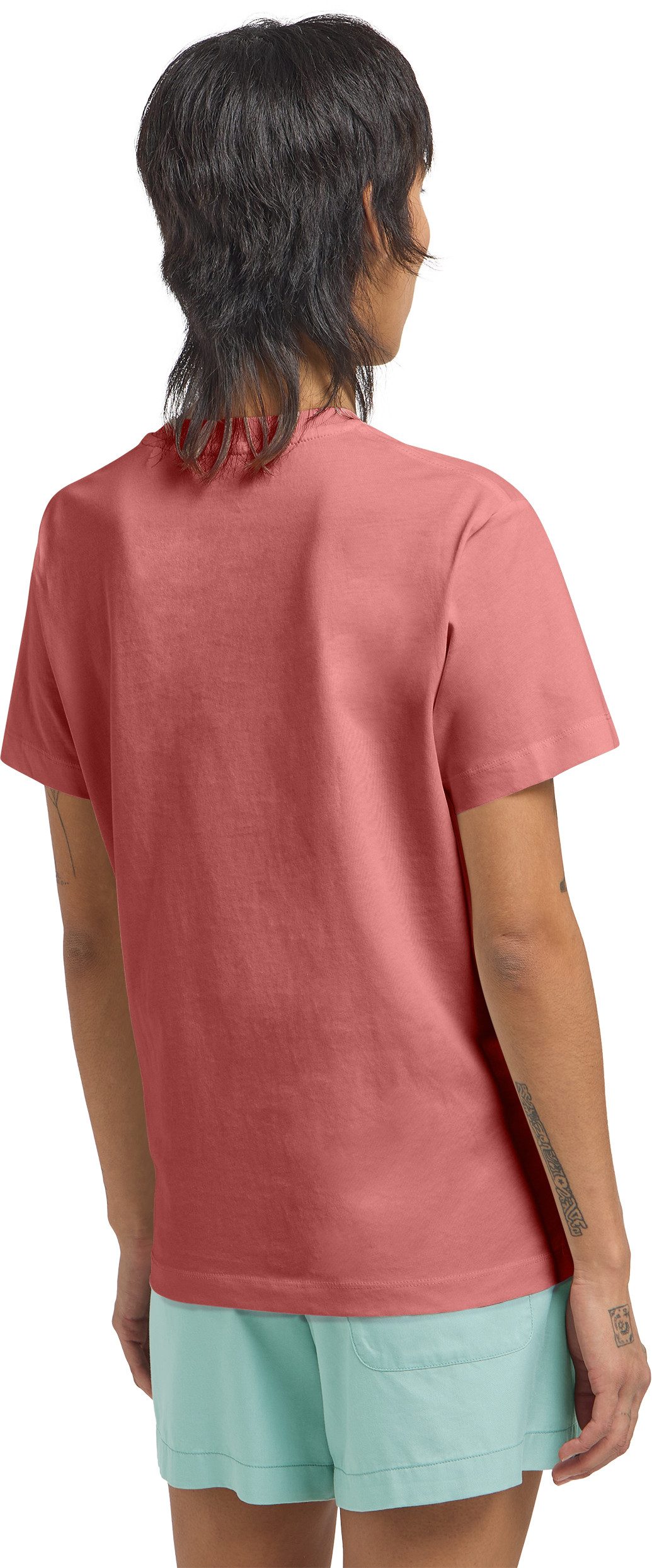 Jack Wolfskin T-shirt ESSENTIAL T W zacht, klassiek t-shirt van ademende bio-katoen