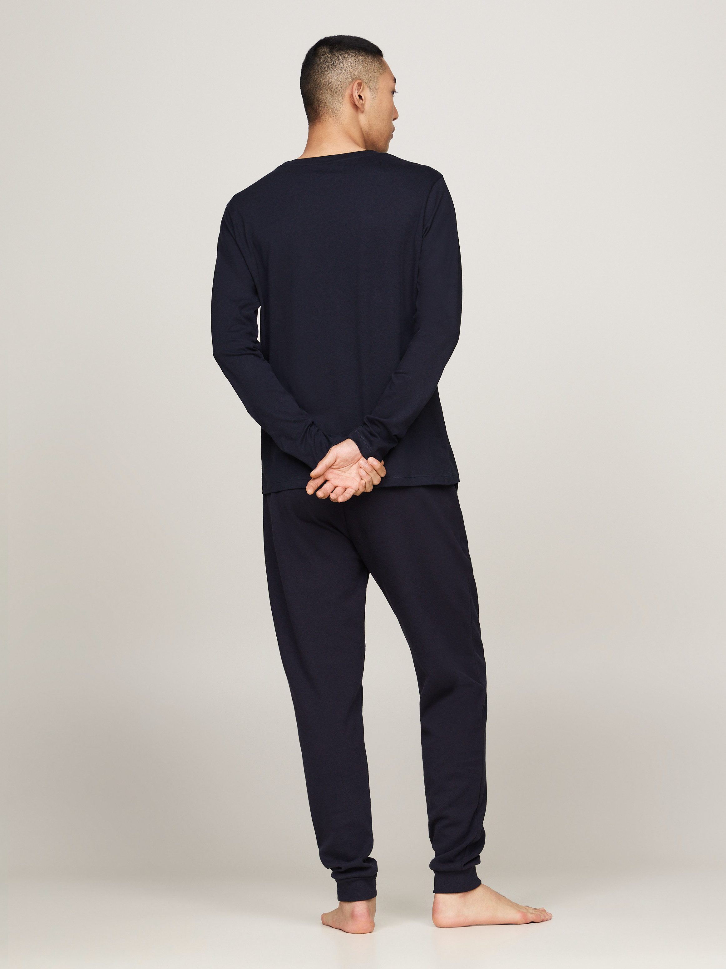 Tommy Hilfiger Underwear Shirt met lange mouwen LS TEE met logo-opschrift