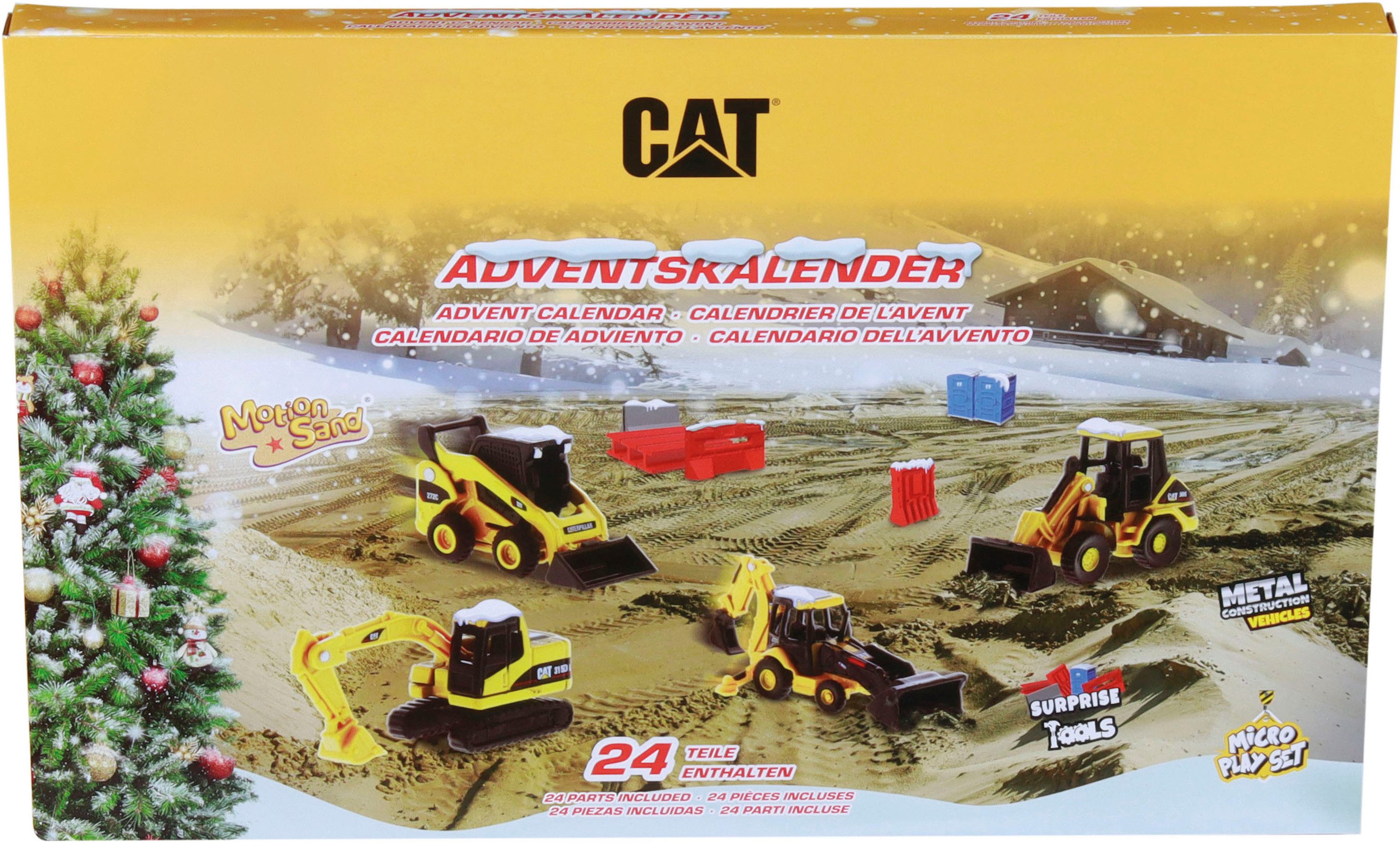 Carrera® Speelgoed adventskalender CAT Micro