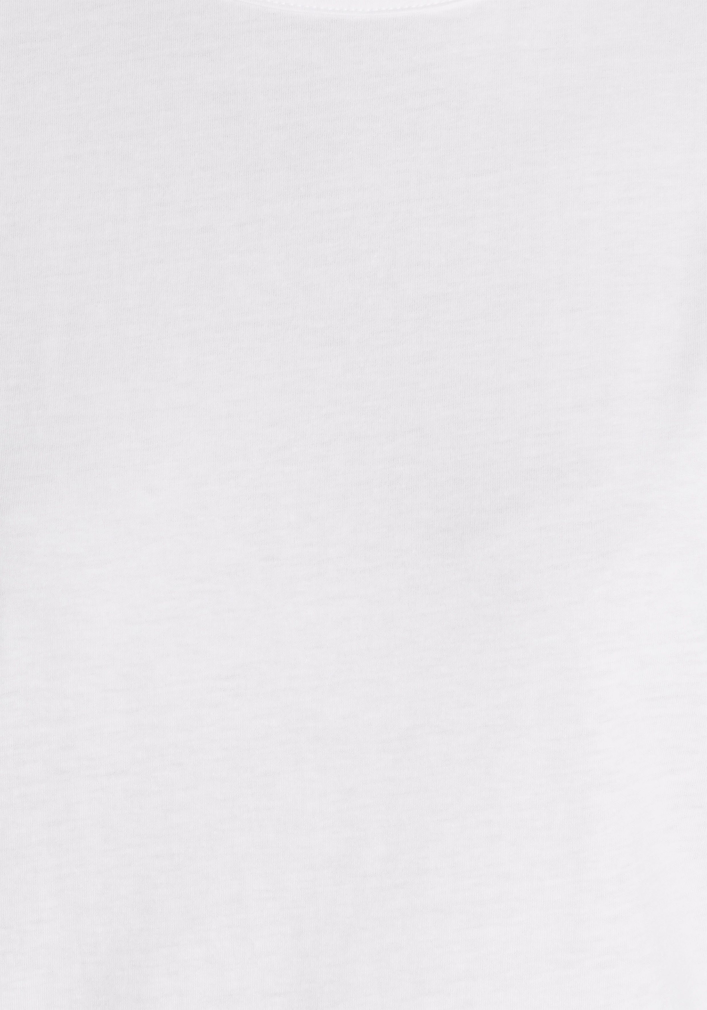 Boysen's T-shirt Korte mouwen, effen, ronde hals, voor vrije tijd en dagelijks gebruik