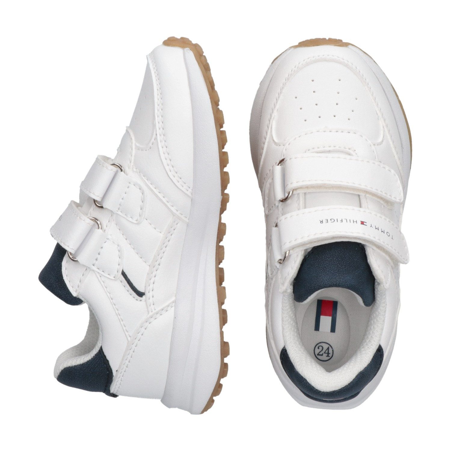 Tommy Hilfiger Sneakers , sportschoen, vrijetijdsschoen, klittenbandschoen