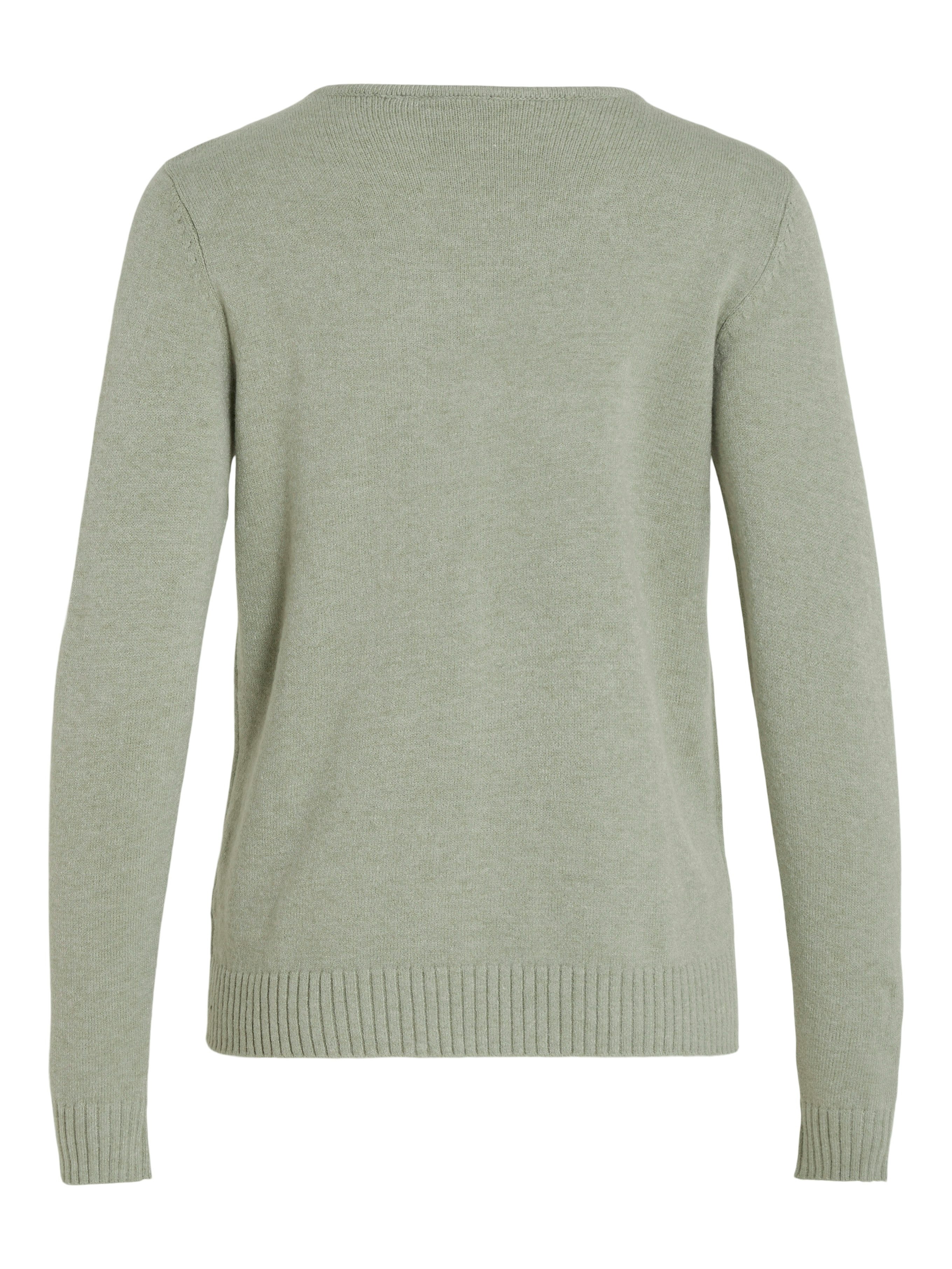 Vila Trui met V-hals VIRIL V-NECK L S KNIT TOP NOOS