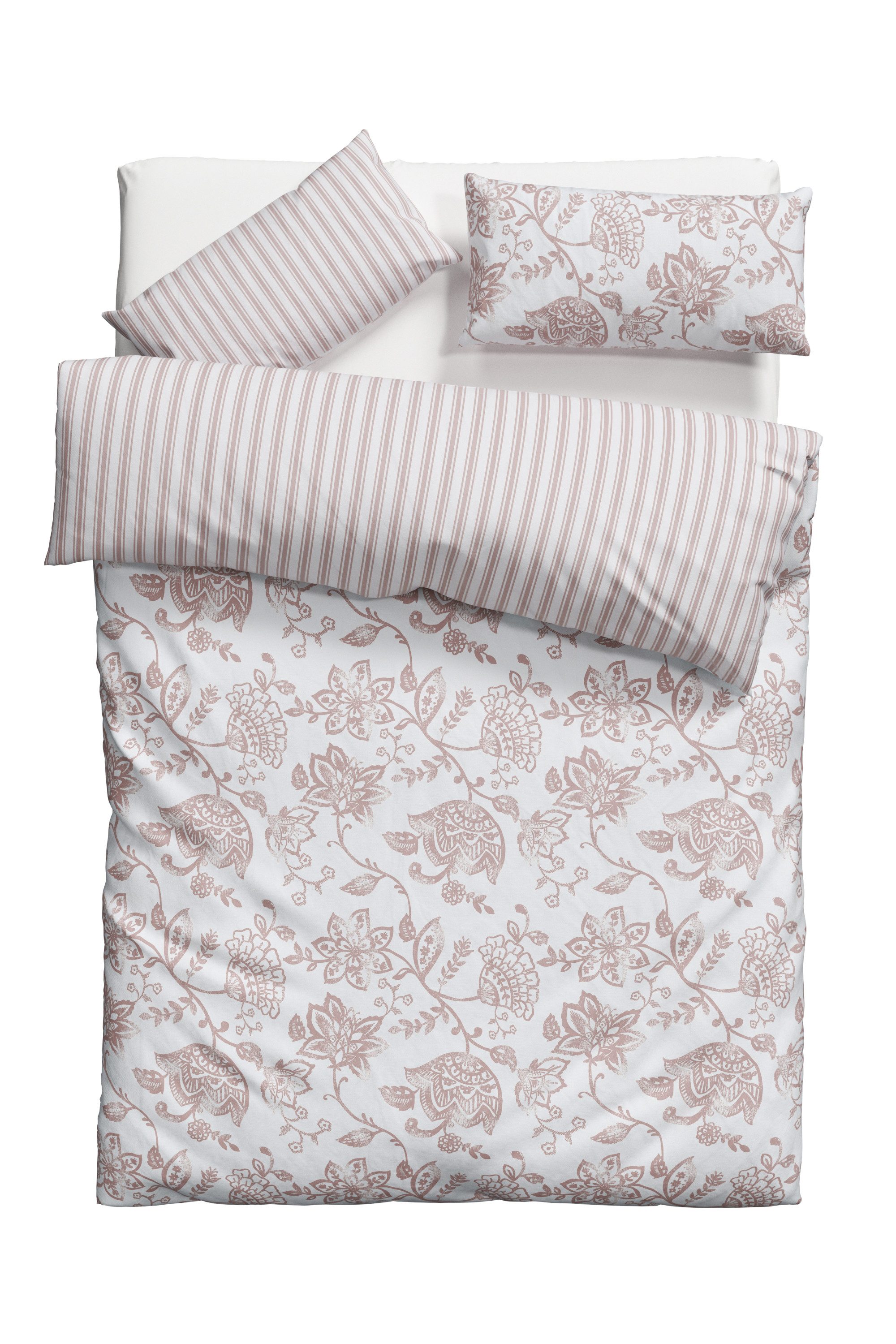 andas Beddengoed Nordby Bedlinnen van katoen, Scandinavisch design, vanaf maat 135x200 cm (2-delig)
