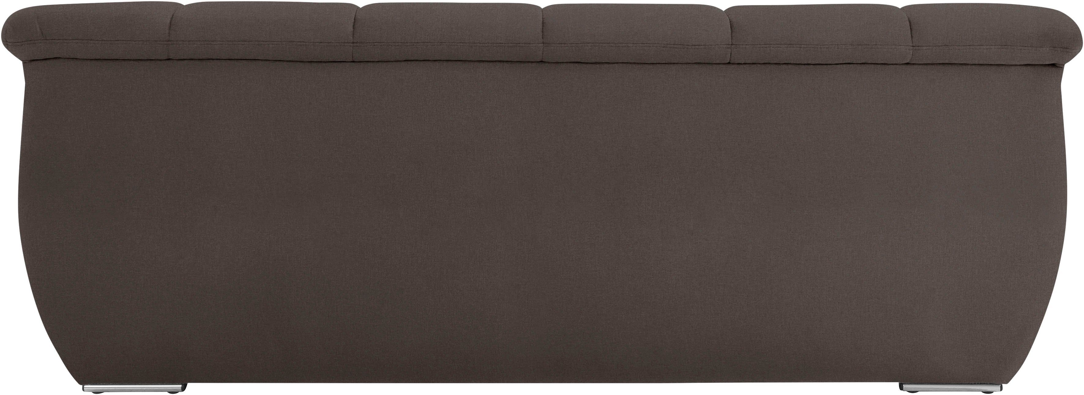 DOMO collection 2-zitsbank Lagoa, moderne Sitzheftung, bequem und komfortabel vrij plaatsbaar, in grote kleurkeuze