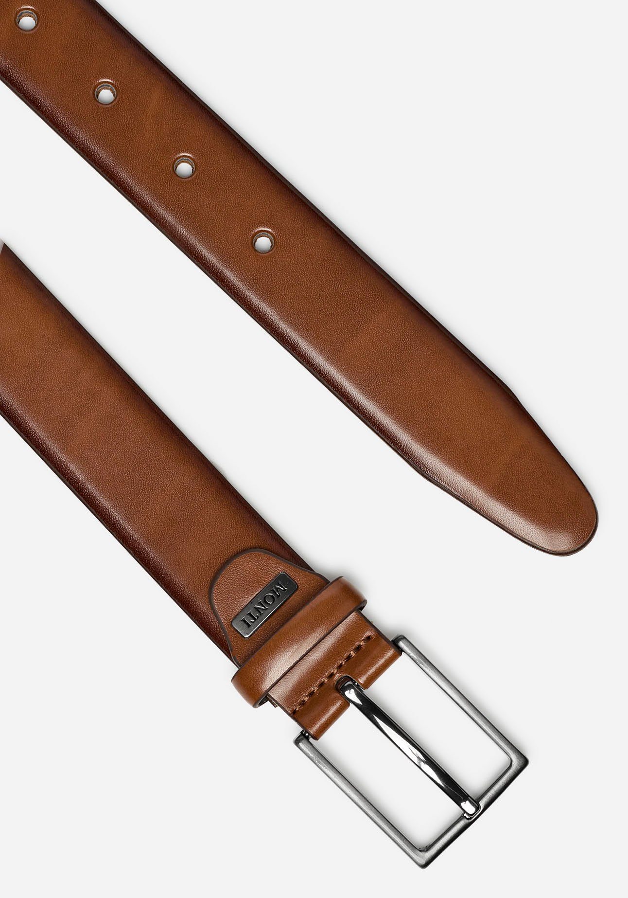 MONTI Synthetische riem Chicago 3,0 cm breed, klassiek-business, inkortbaar