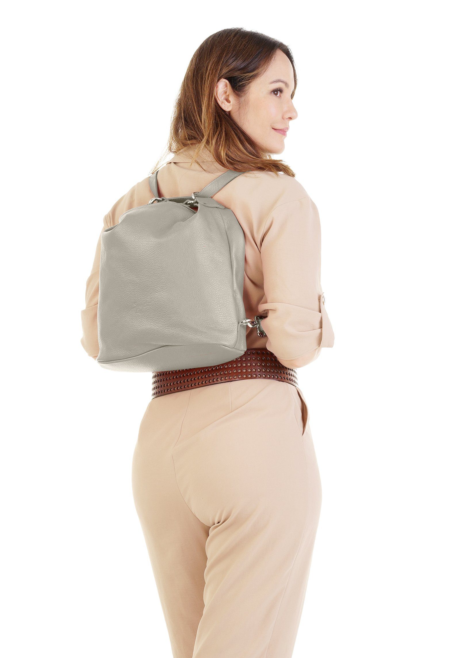 Samantha Look Shopper echt leer, made in italy