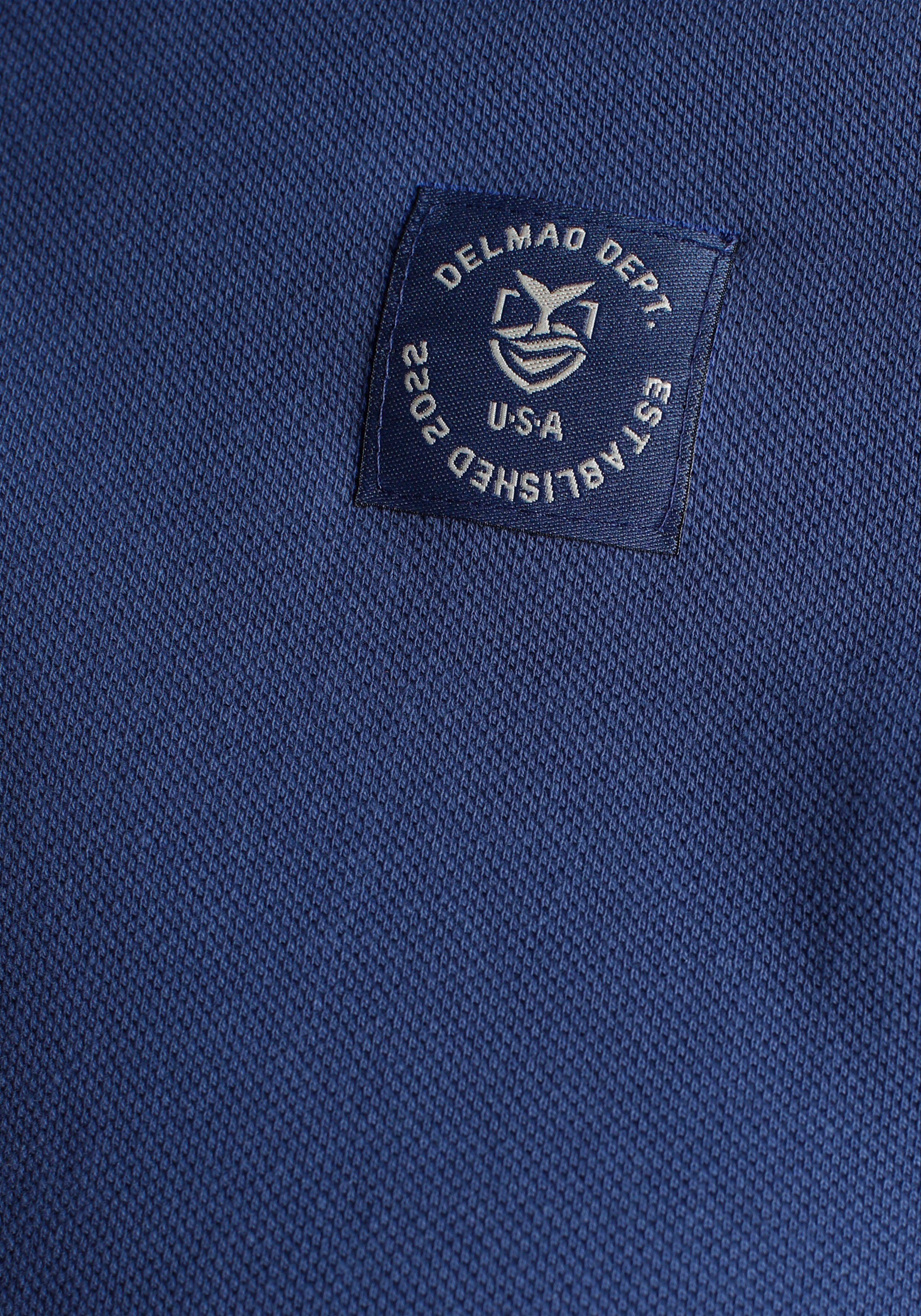 DELMAO Poloshirt Korte mouwen, losse pasvorm, polokraag, voor tennis of golf