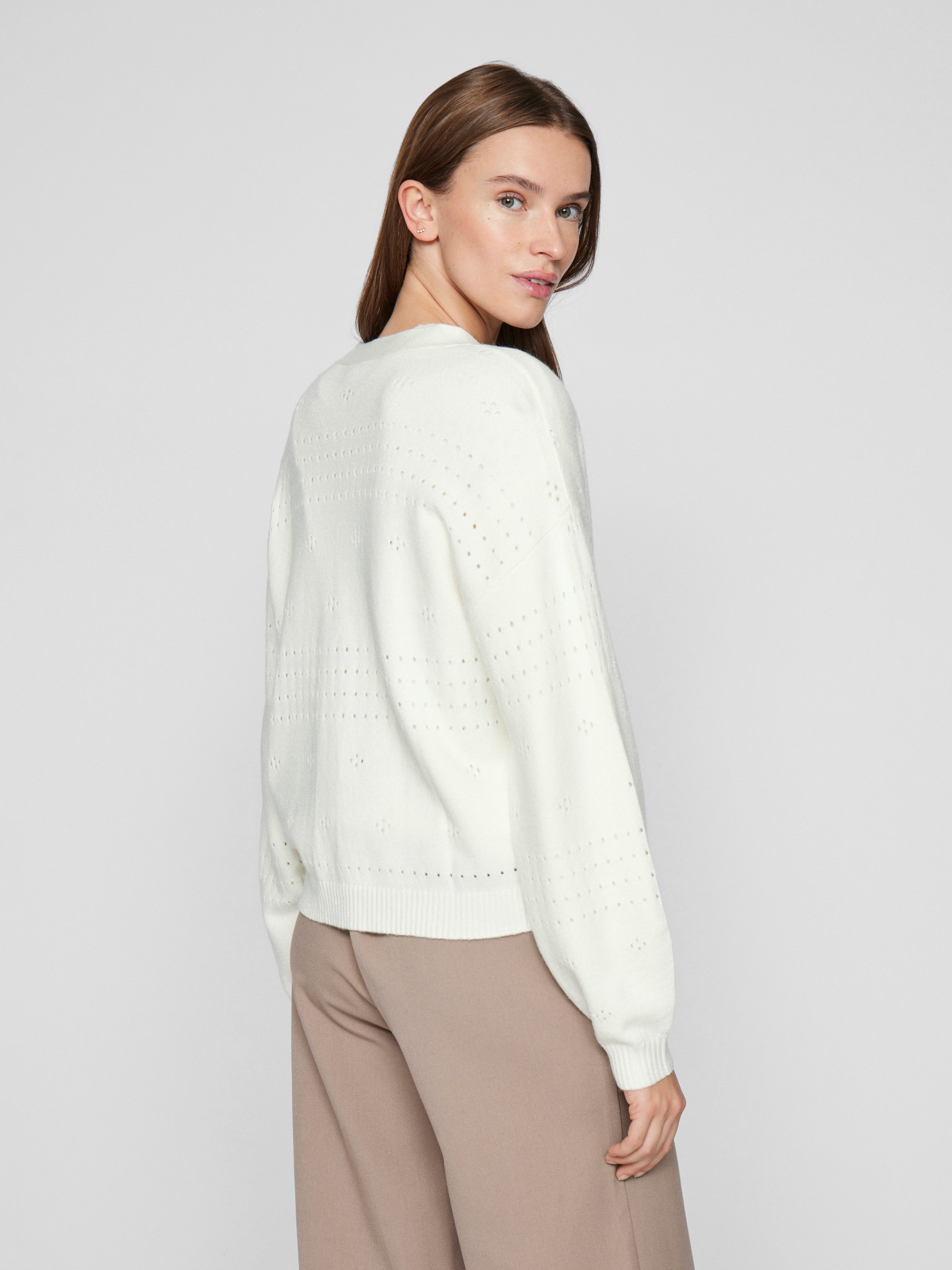 Vila Vest VIRIL V-NECK L/S KNIT CARDIGAN - NOOS