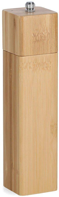 Zeller Present Peper- en zoutmolen Bamboe, keramisch maalwerk (2 stuks)