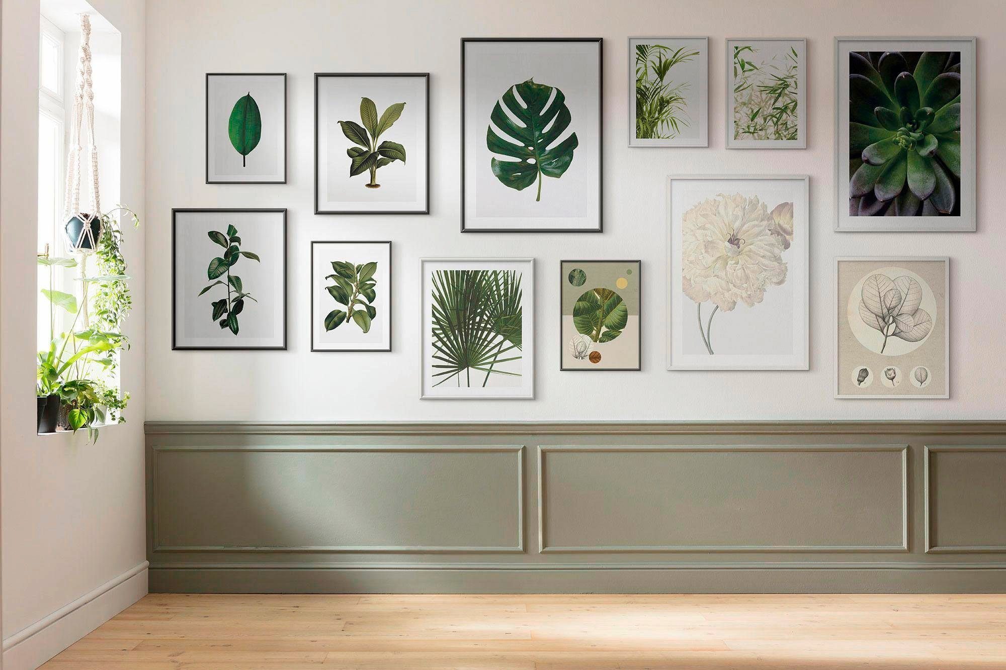 Komar Wanddecoratie Palmtree Leaves Wanddecoratie - zonder lijst (1 stuk)