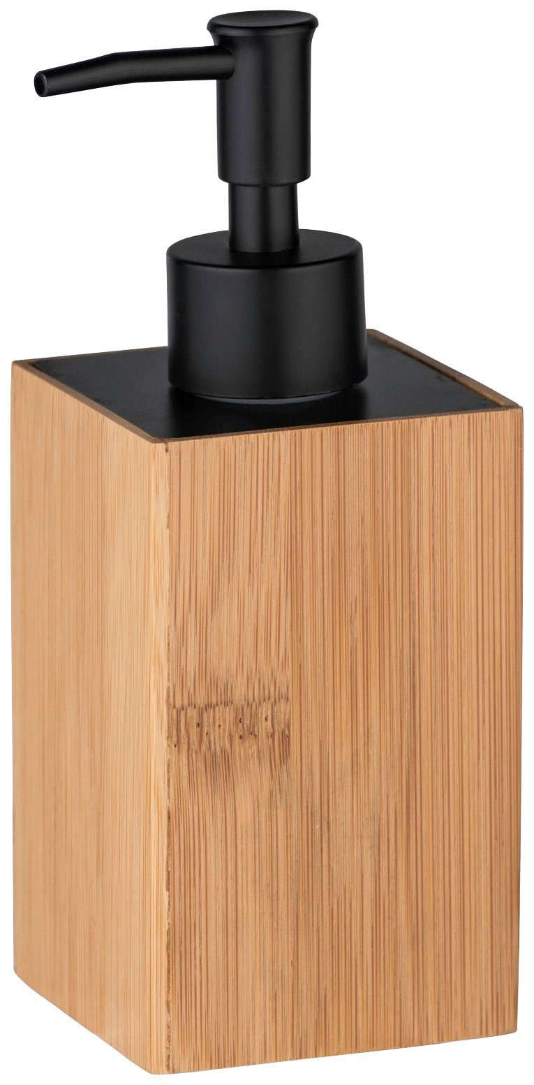 WENKO Zeepdispenser Padua Bamboe, 210 ml zeepdispensers zwart