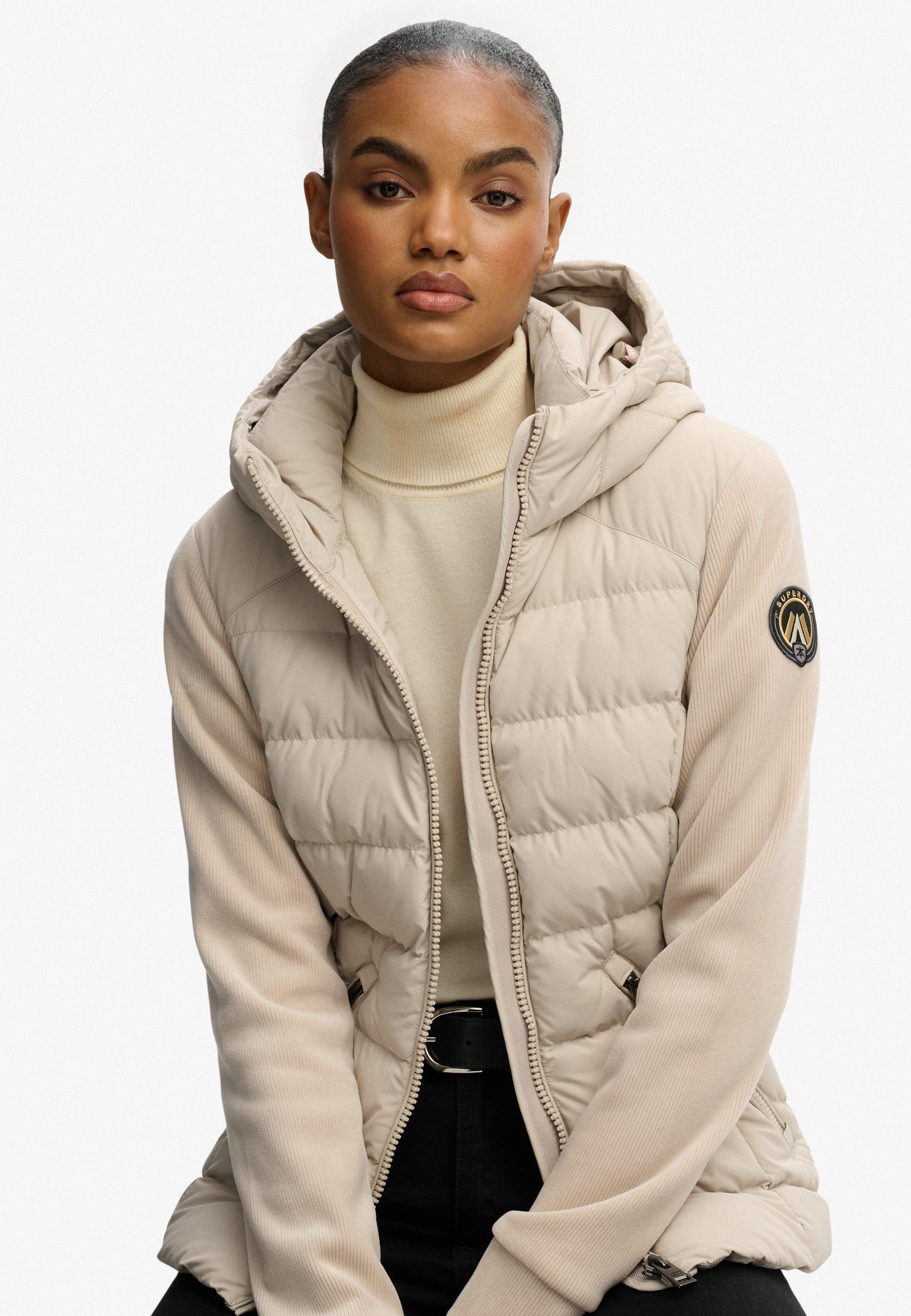 Superdry Gewatteerde jas HOODED FUJI STORM JACKET