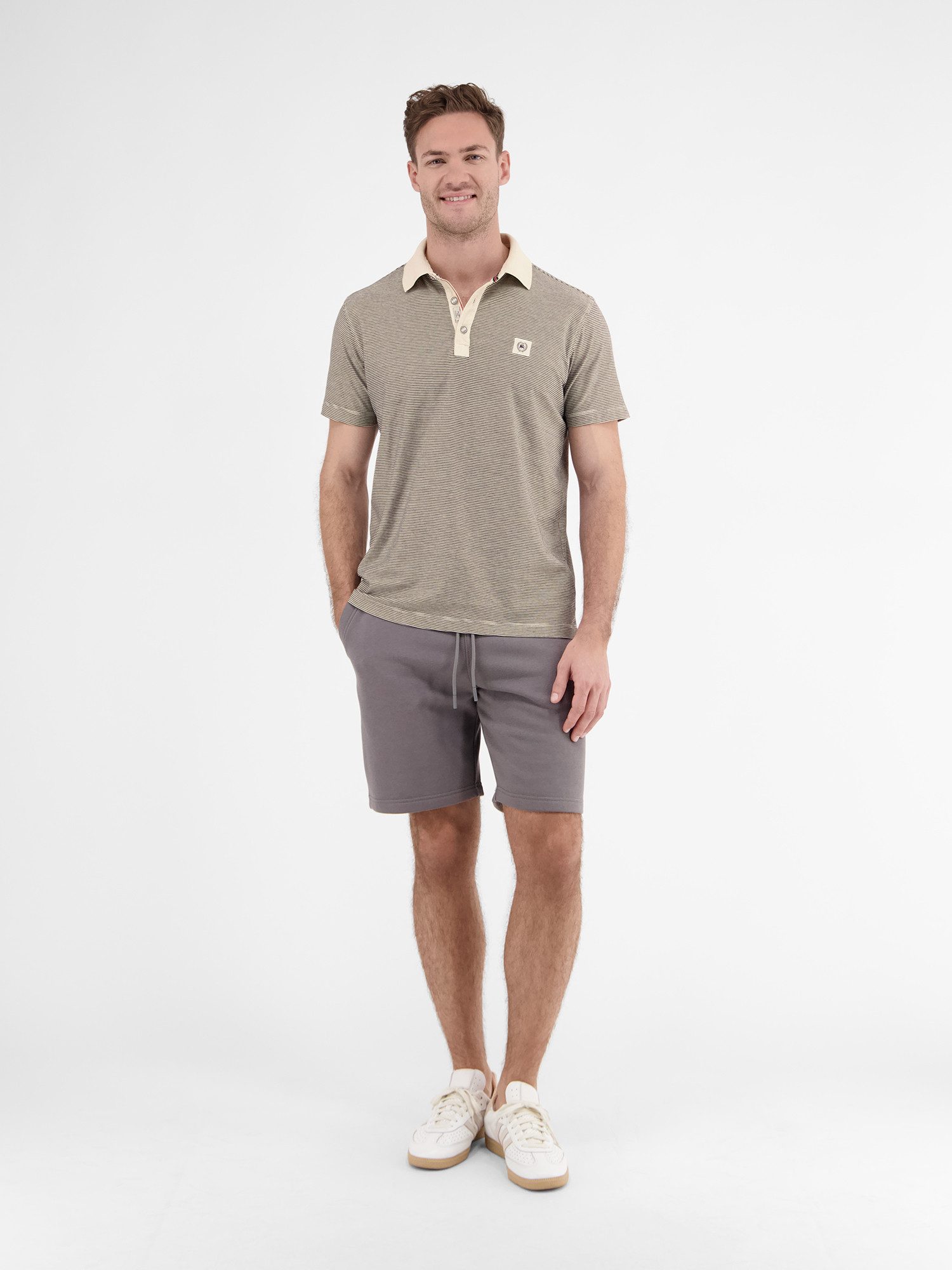 Lerros Poloshirt LERROS heren poloshirt, gestreept