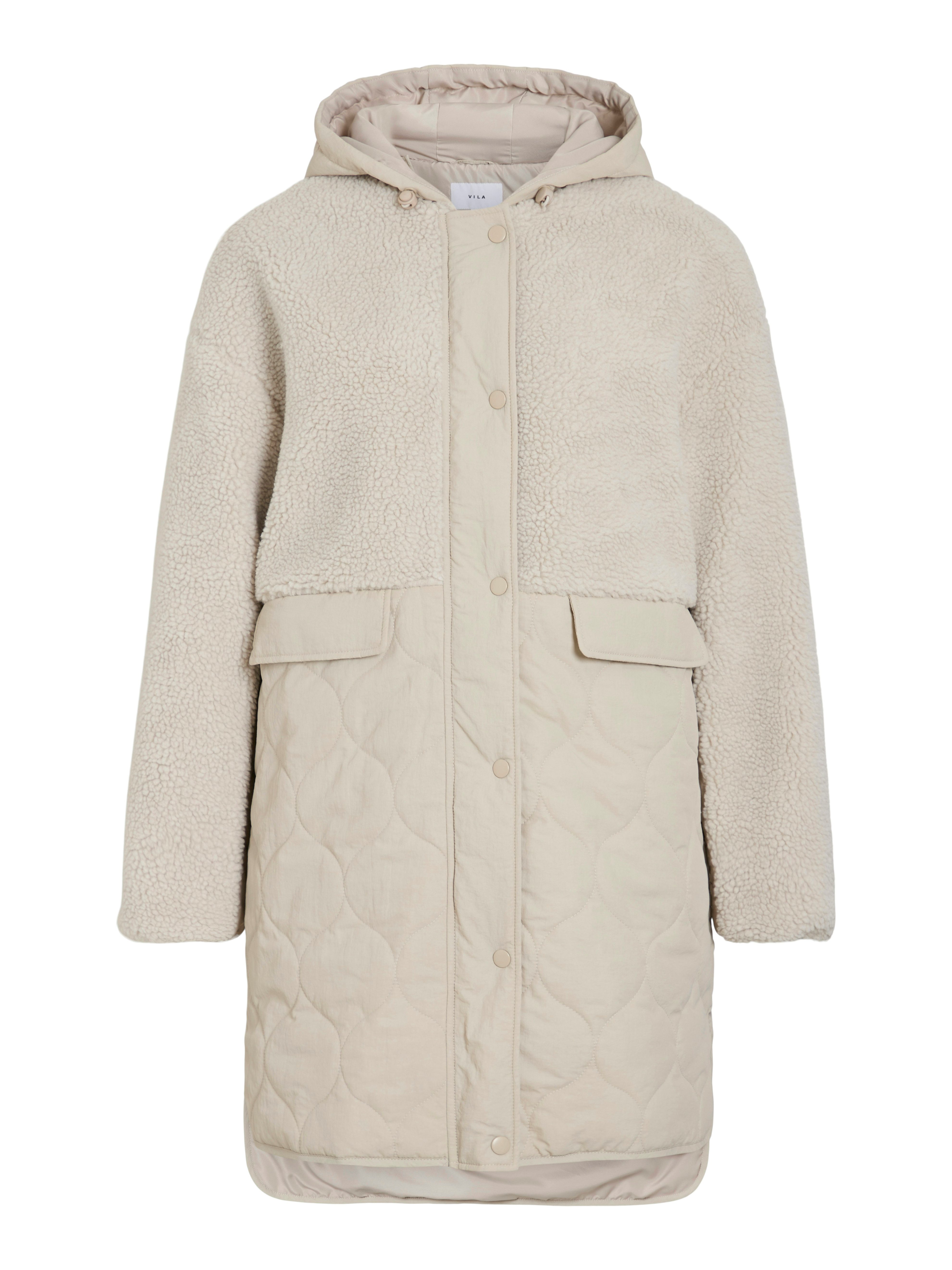 Vila Gewatteerde jas VITONE L/S COAT/TB