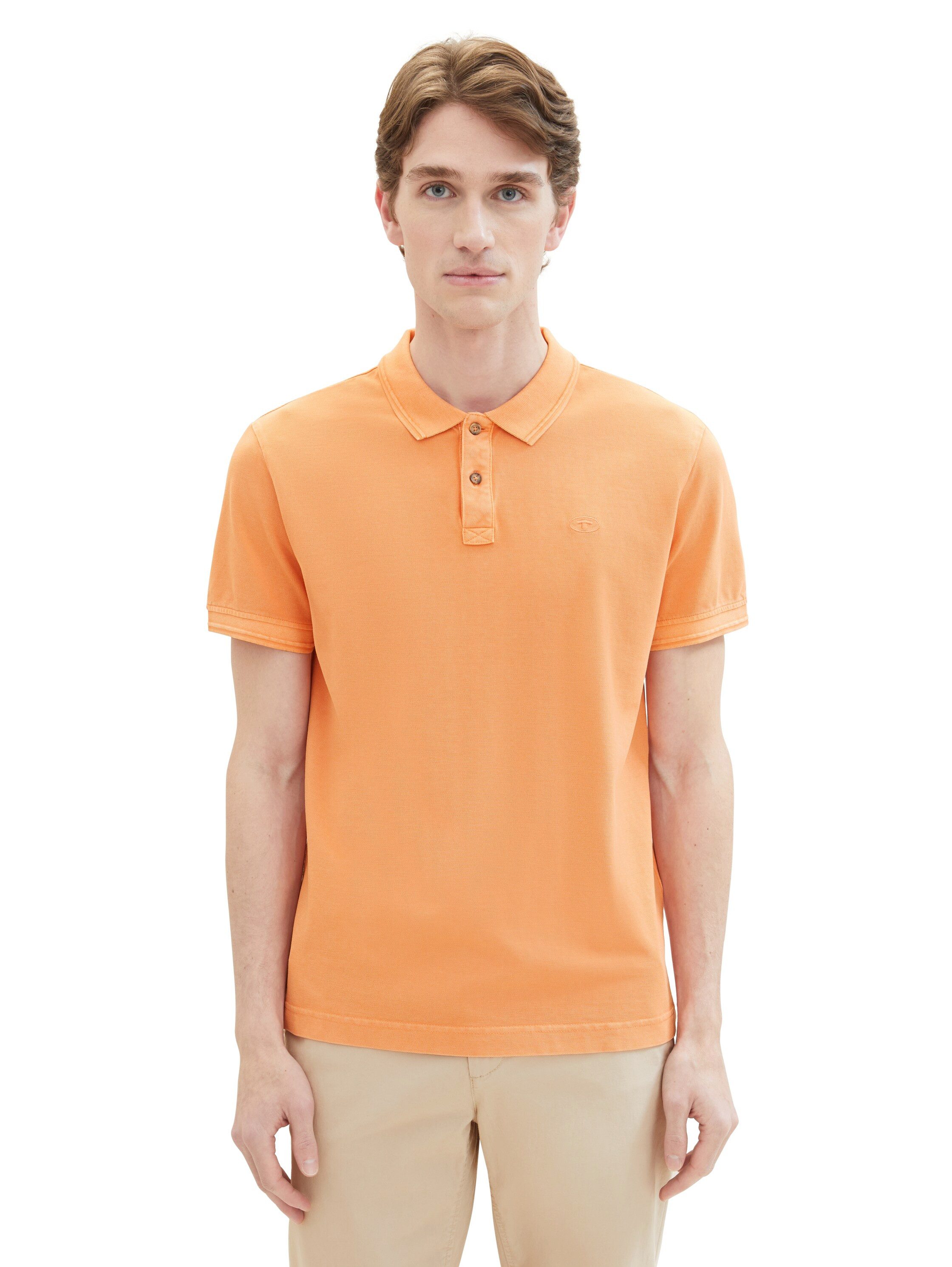 Tom Tailor Poloshirt met geborduurd logo