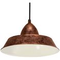 eglo hanglamp auckland koperkleur-antiek - oe26 x h110 cm - excl. 1x e27 (elk max. 60 w) - hanglamp - hanglamp - hanglamp - plafondlamp - lamp - eettafellamp - eettafel - keukenlamp - lamp voor de woonkamer - retro - vintage bruin