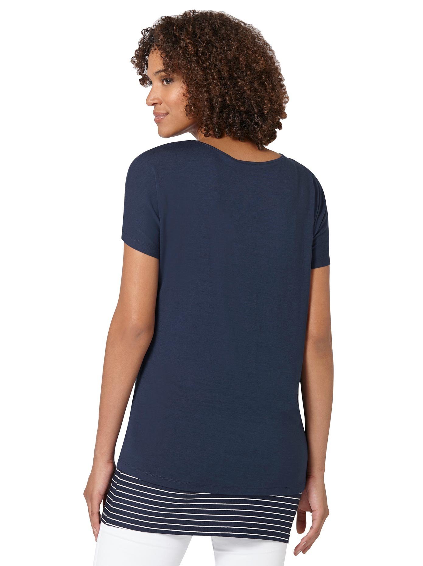 Casual Looks 2-in-1-shirt Shirt + top (1-delig)