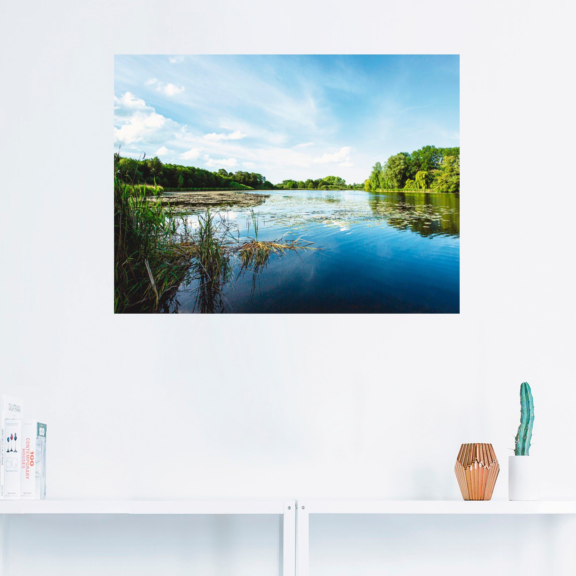 Artland Artprint Pure idylle als artprint op linnen, poster, muursticker in verschillende maten