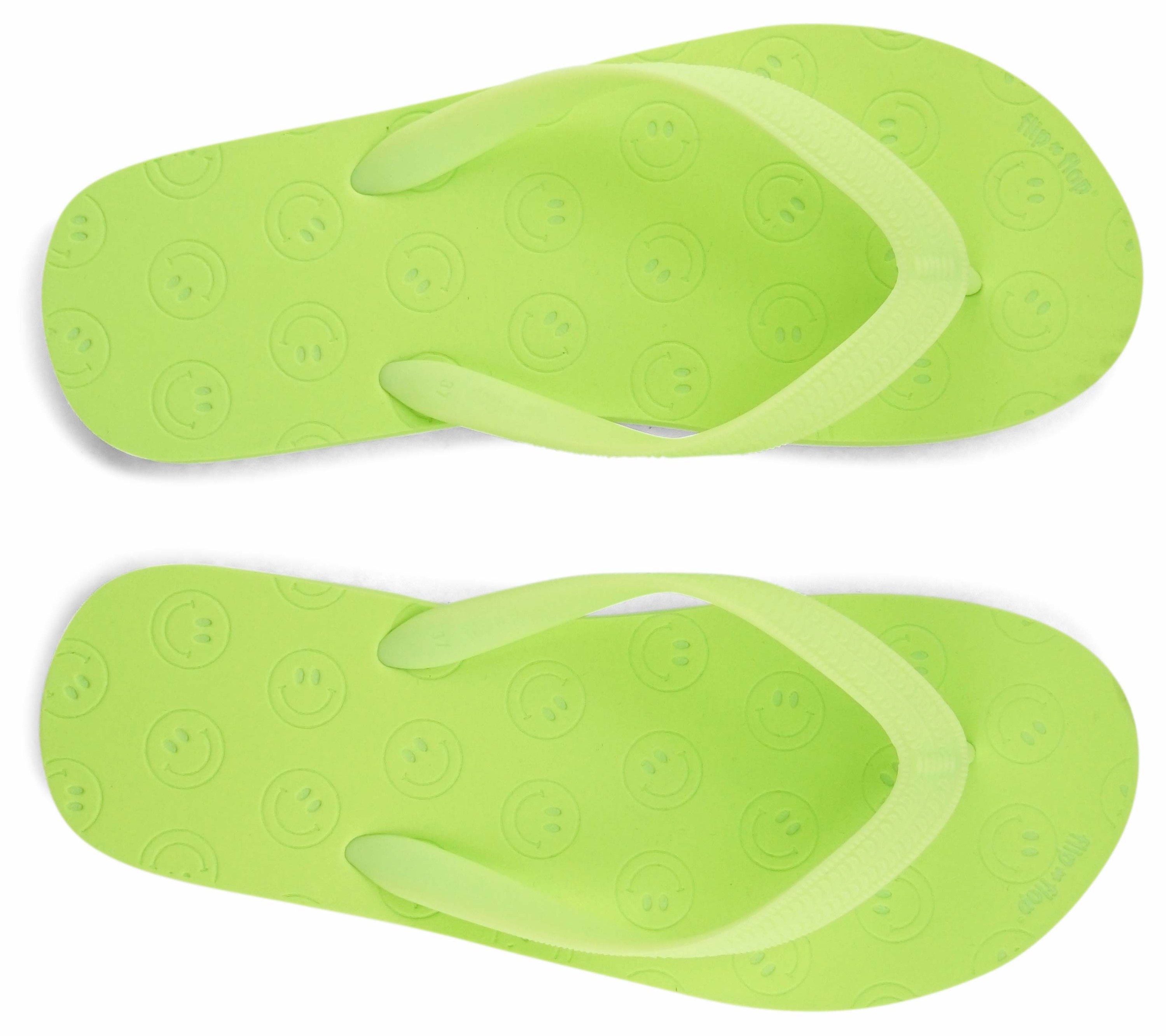 Flip Flop Teenslippers Originals*smile , zomerschoen, slippers, poolslides met smiley-embossing op de zool