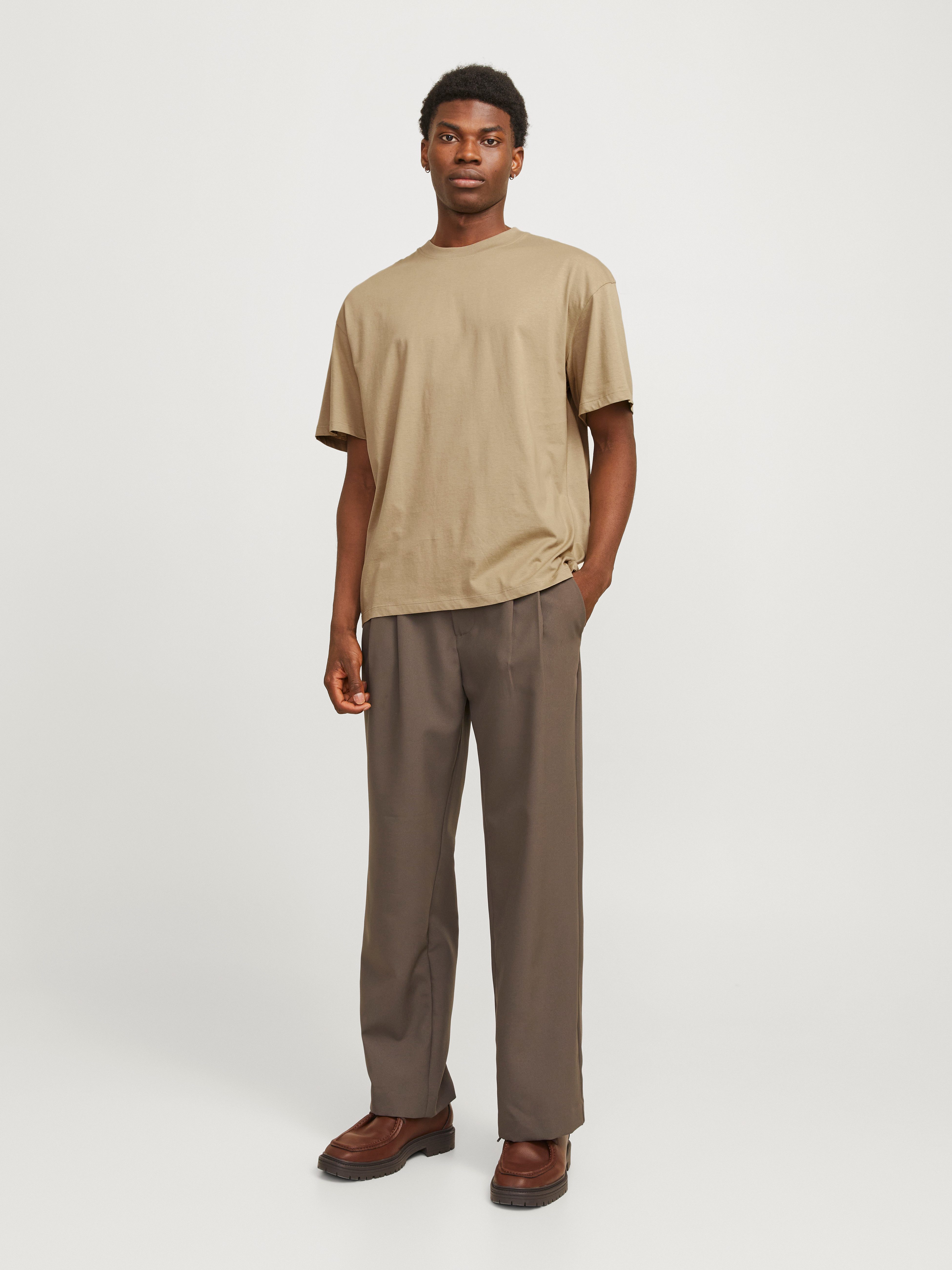Jack & Jones Oversized shirt JJEBRADLEY TEE SS O-NECK NOOS