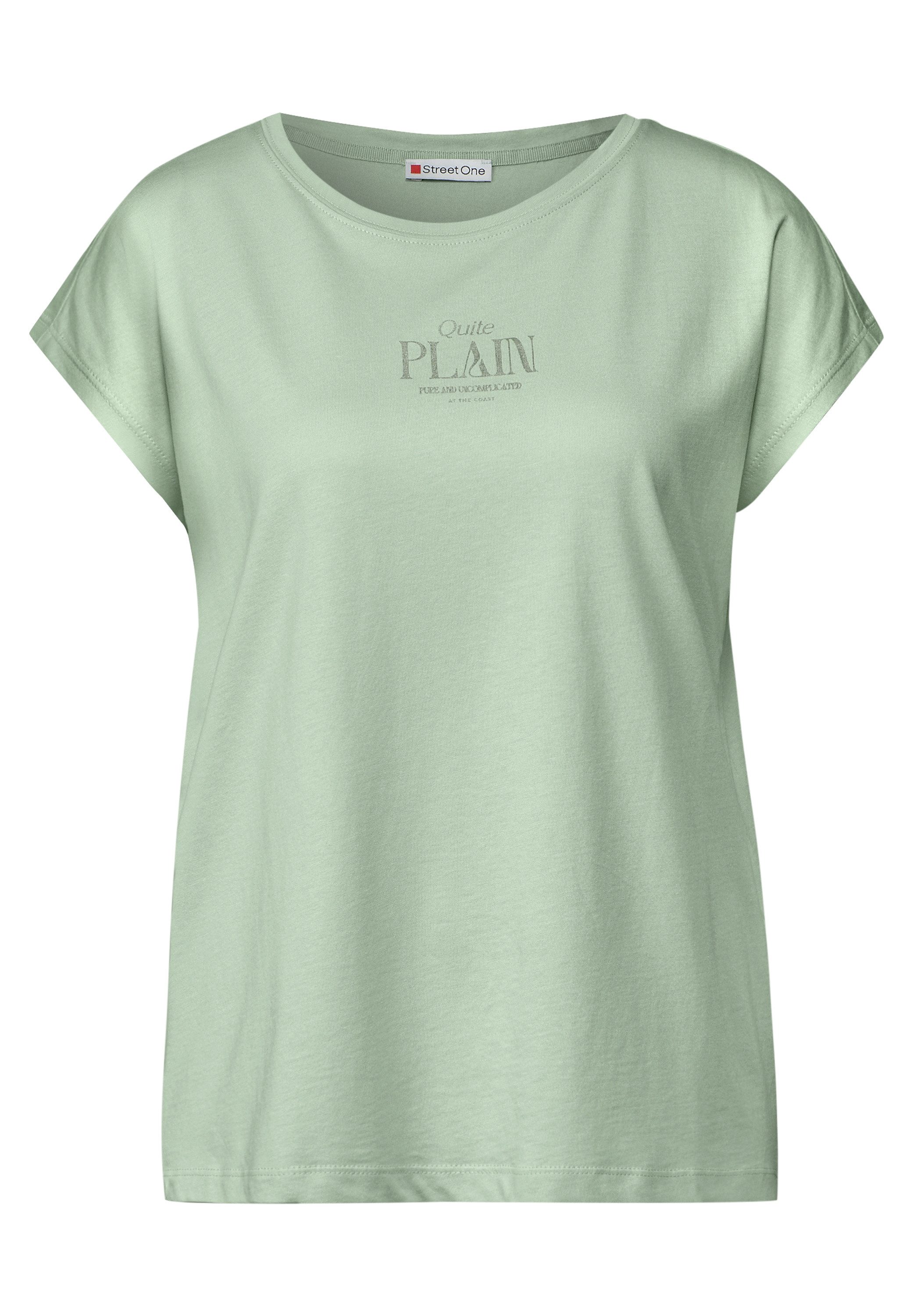 STREET ONE Shirttop met tekstprint