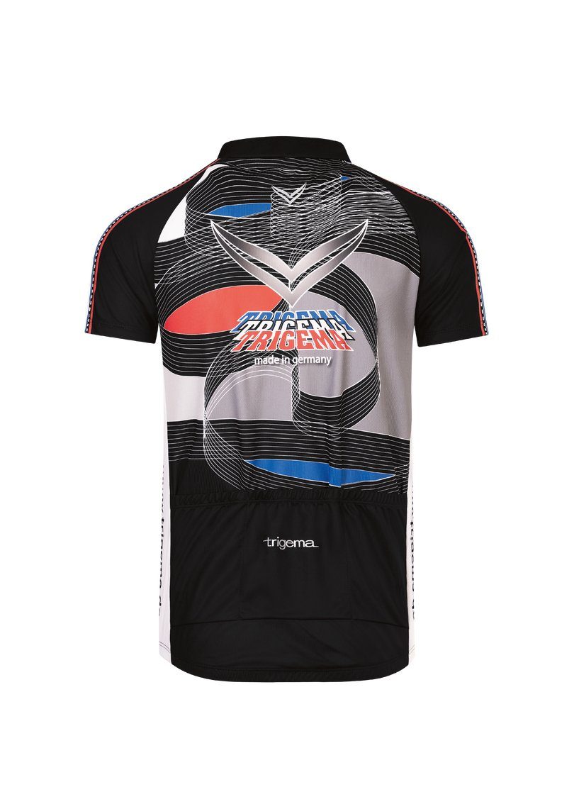 Trigema T-shirt TRIGEMA fietsjack van ademend materiaal (1-delig)