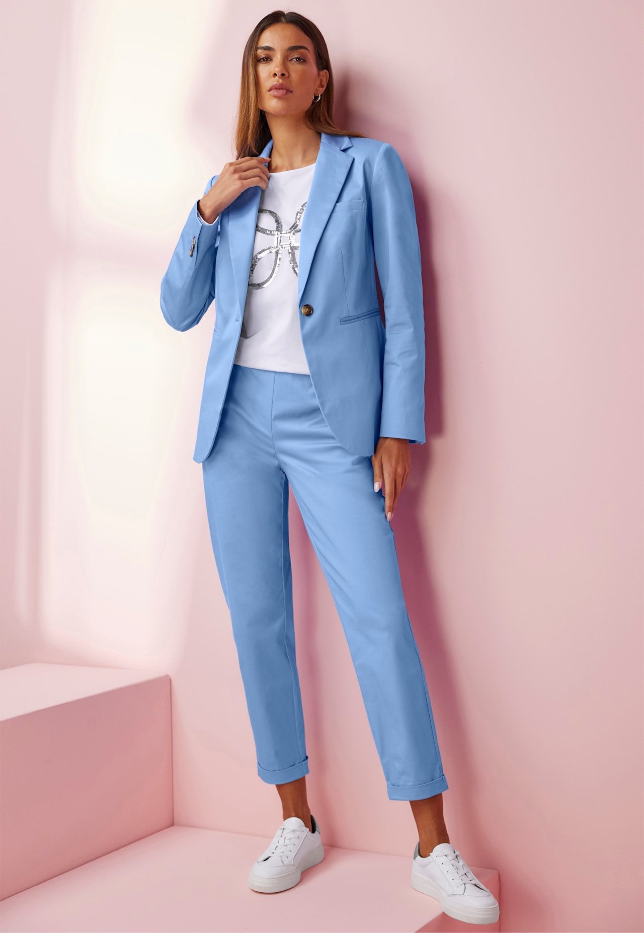 Heine Shirt met lange mouwen Shirt (1-delig)