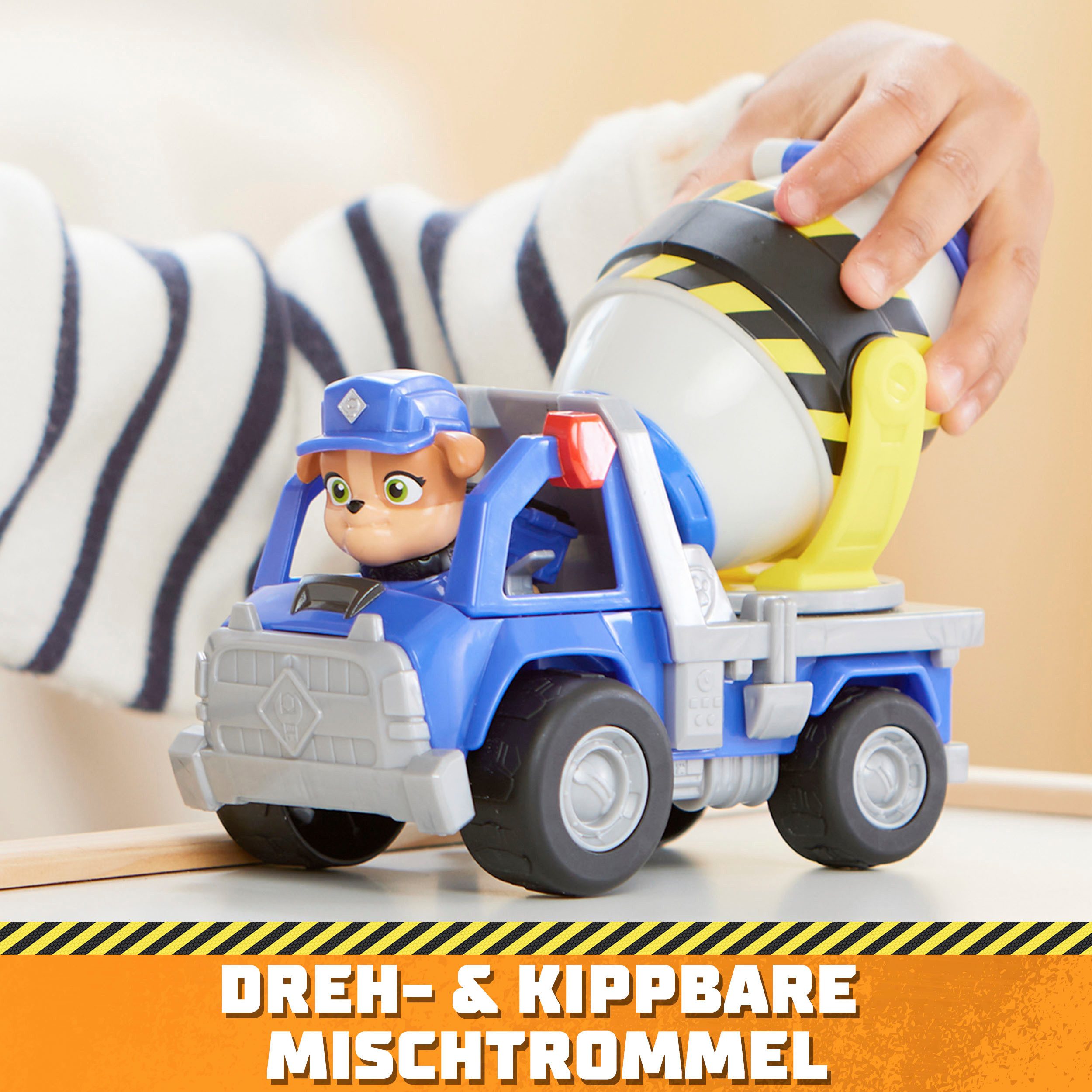 Spin Master Speelgoedauto Rubble & Crew - Core Vehicle Solid Mix