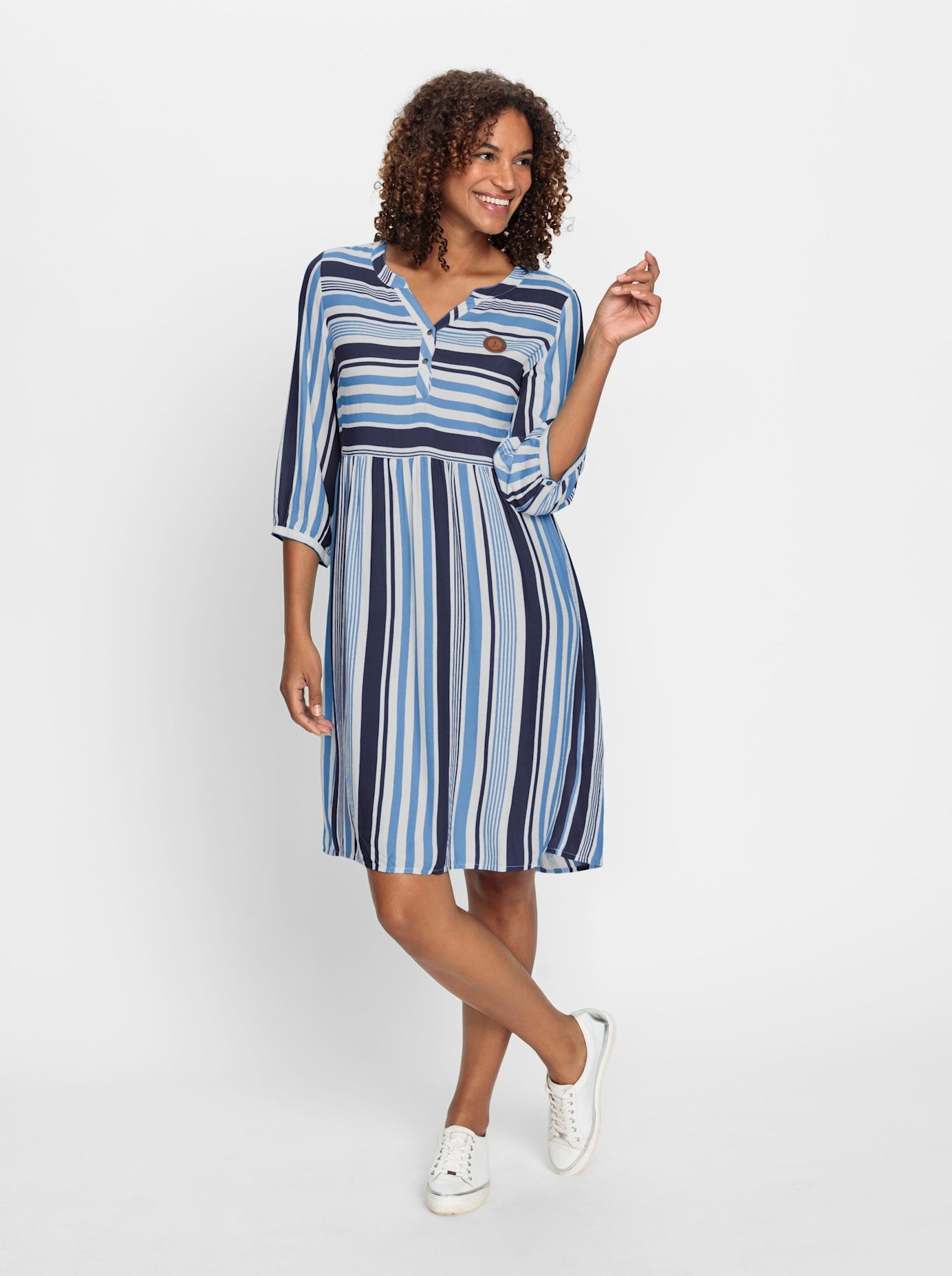 Casual Looks Zomerjurk dames zomerjurken maat 42 blauw