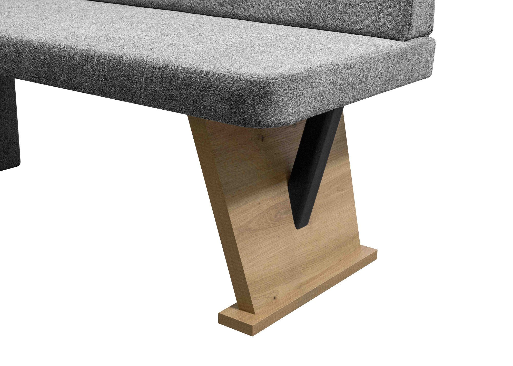 Home affaire Eethoek Laros zitgroep, hoekbank, stoelen, tafel perfect voor keuken, eetkamer, woonkamer, bestseller (set, 4-delig)