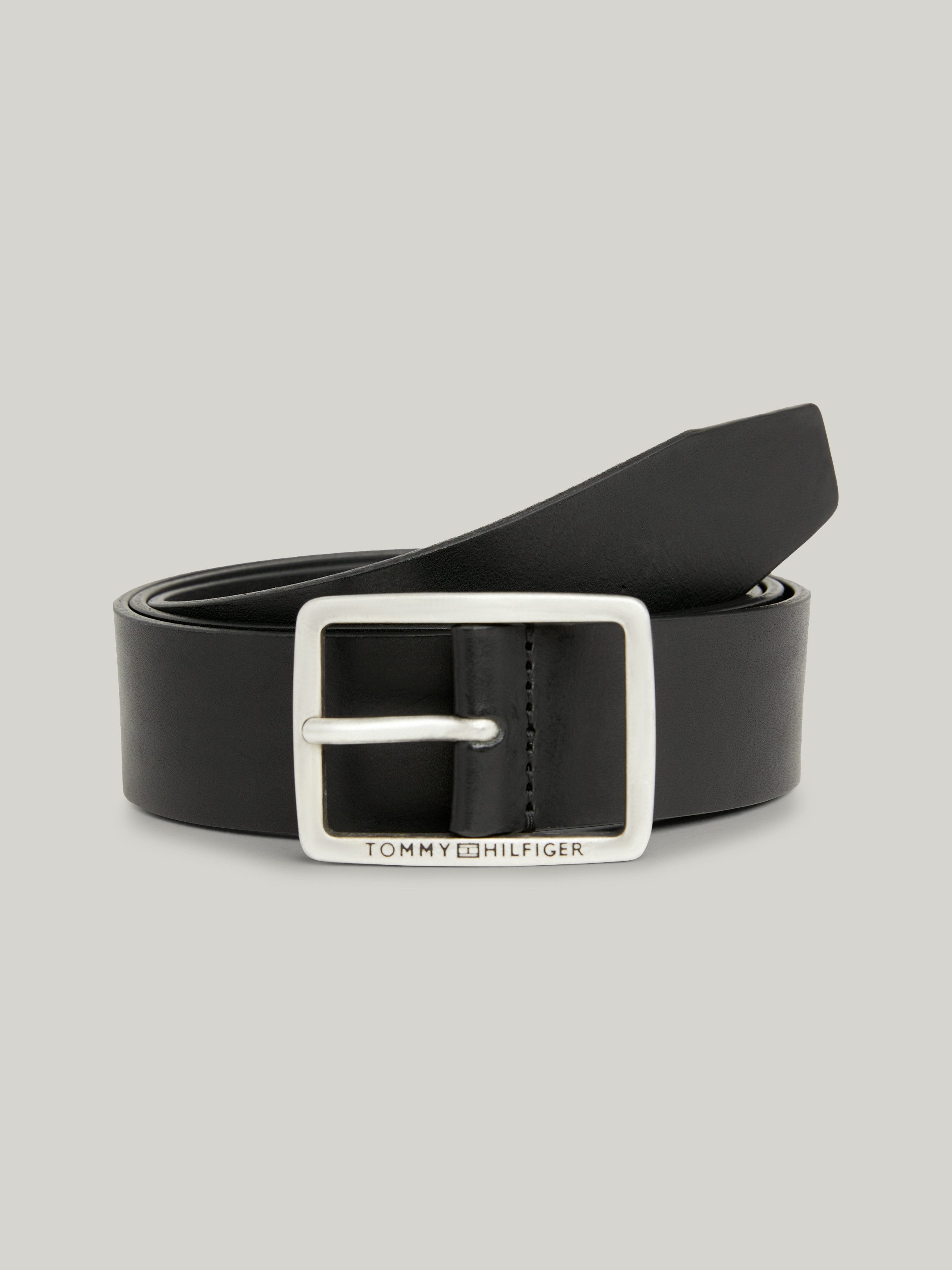 Tommy Hilfiger Leren riem JEANS BUCKLE 3.5