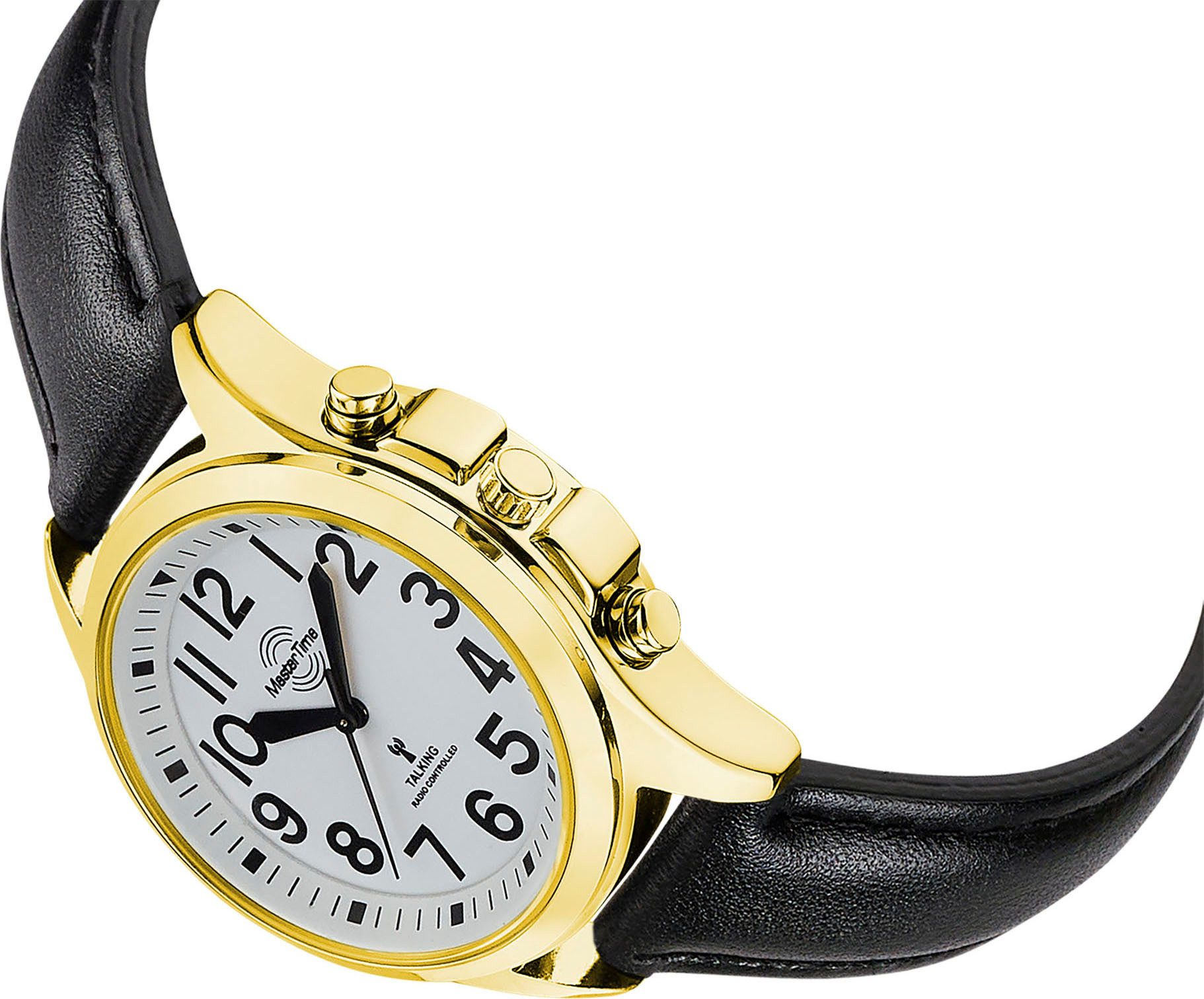 MASTER TIME Radiografisch horloge Sprekende radiohorloge
