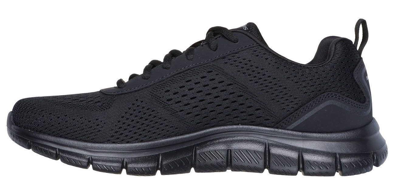 Skechers Slip-on sneakers TRACK-LESHUR Vrijetijdsschoen, trainingsschoen, instapschoen in materiaalmix