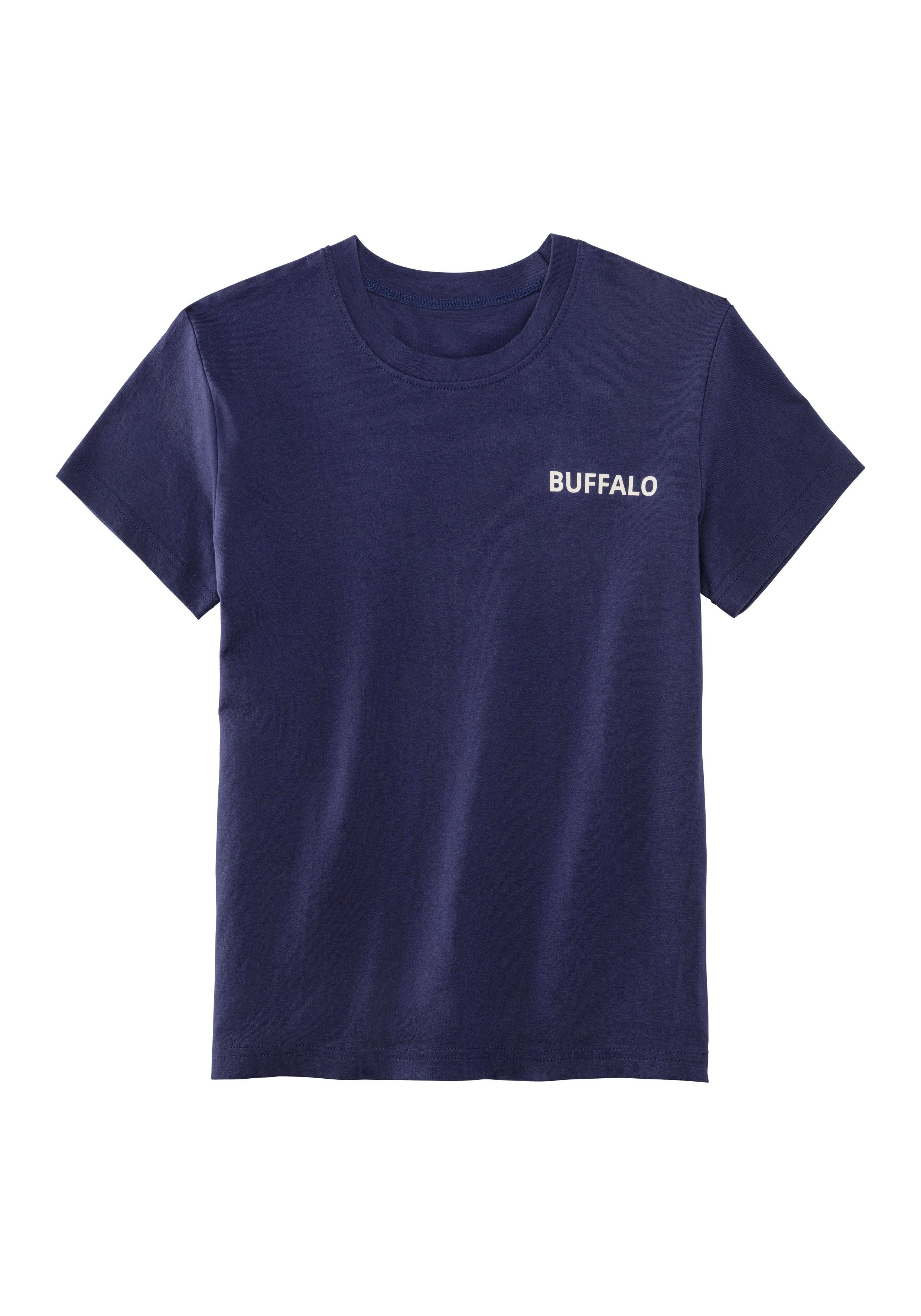 Buffalo Pyjama Pyjama in coole ruitlook (set, 2-delig, 1 stuk)