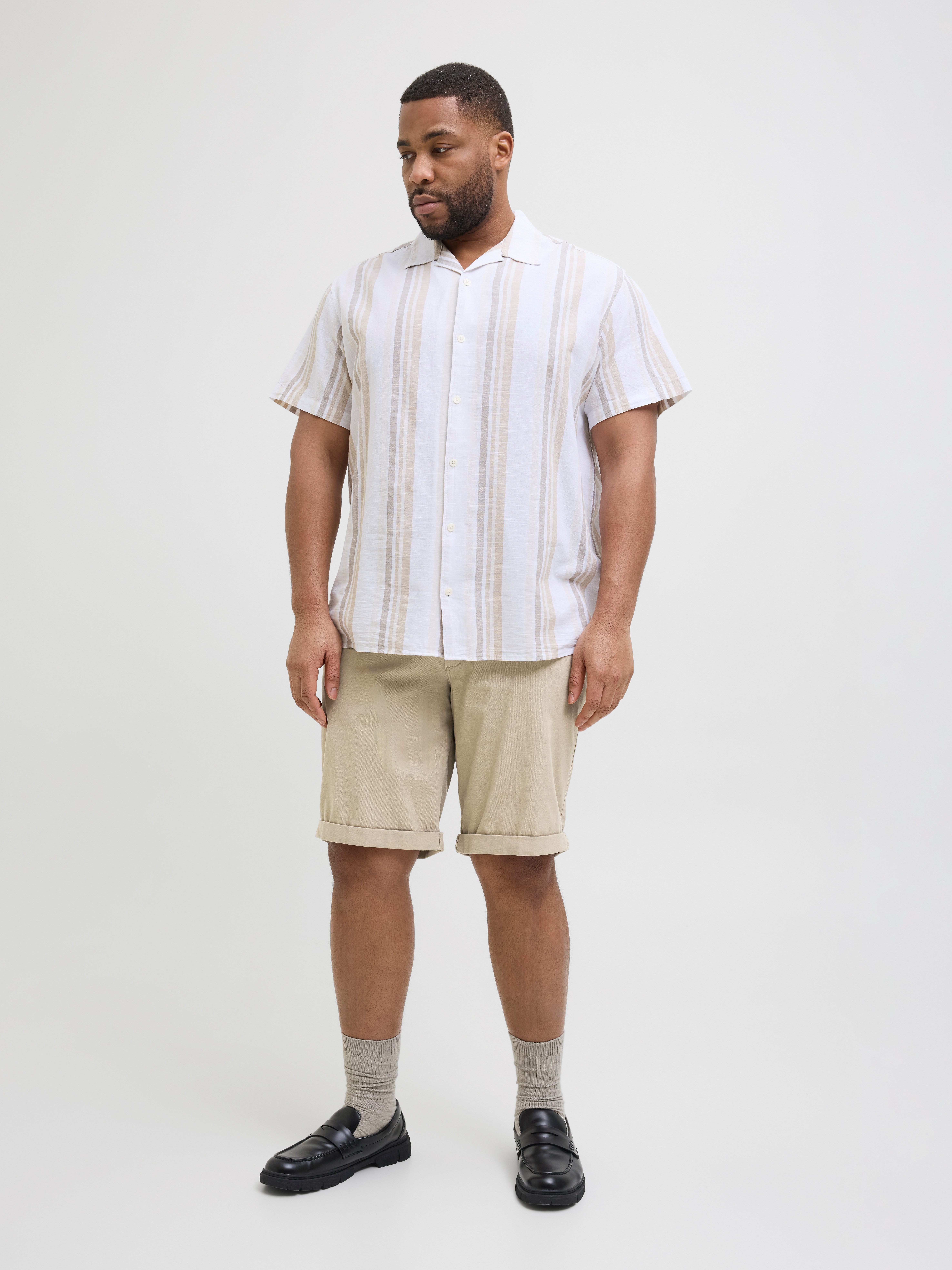Jack & Jones PlusSize Chino-short JPSTDAVE JJCHINO SHORTS SN AKM PLS