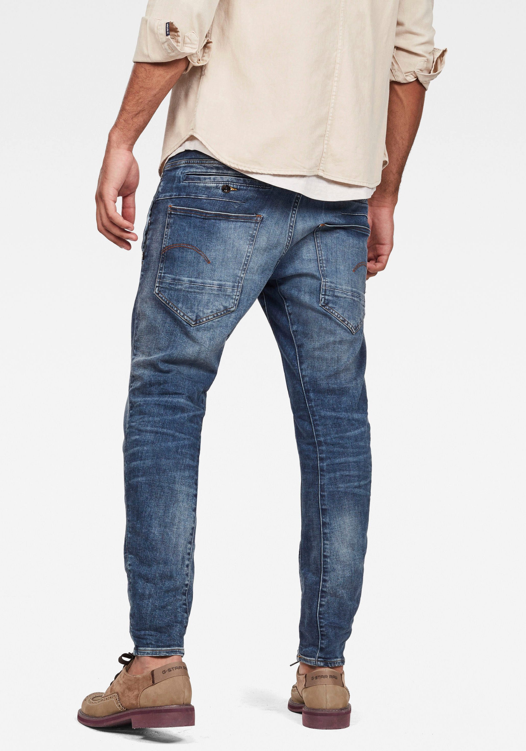 G-Star RAW Slim fit jeans 3301 Slim met mooie wassing en elastaan