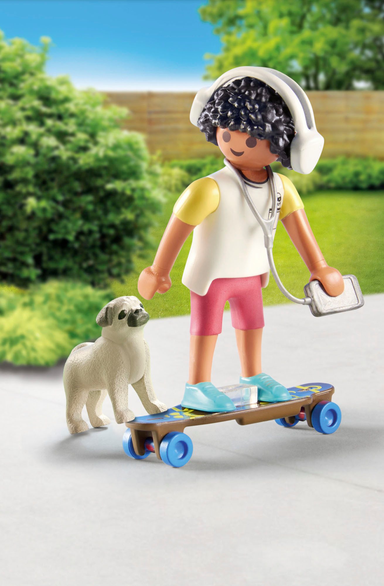 Playmobil® Constructie-speelset Jongen met Hond (71612), myLife (8-delig)