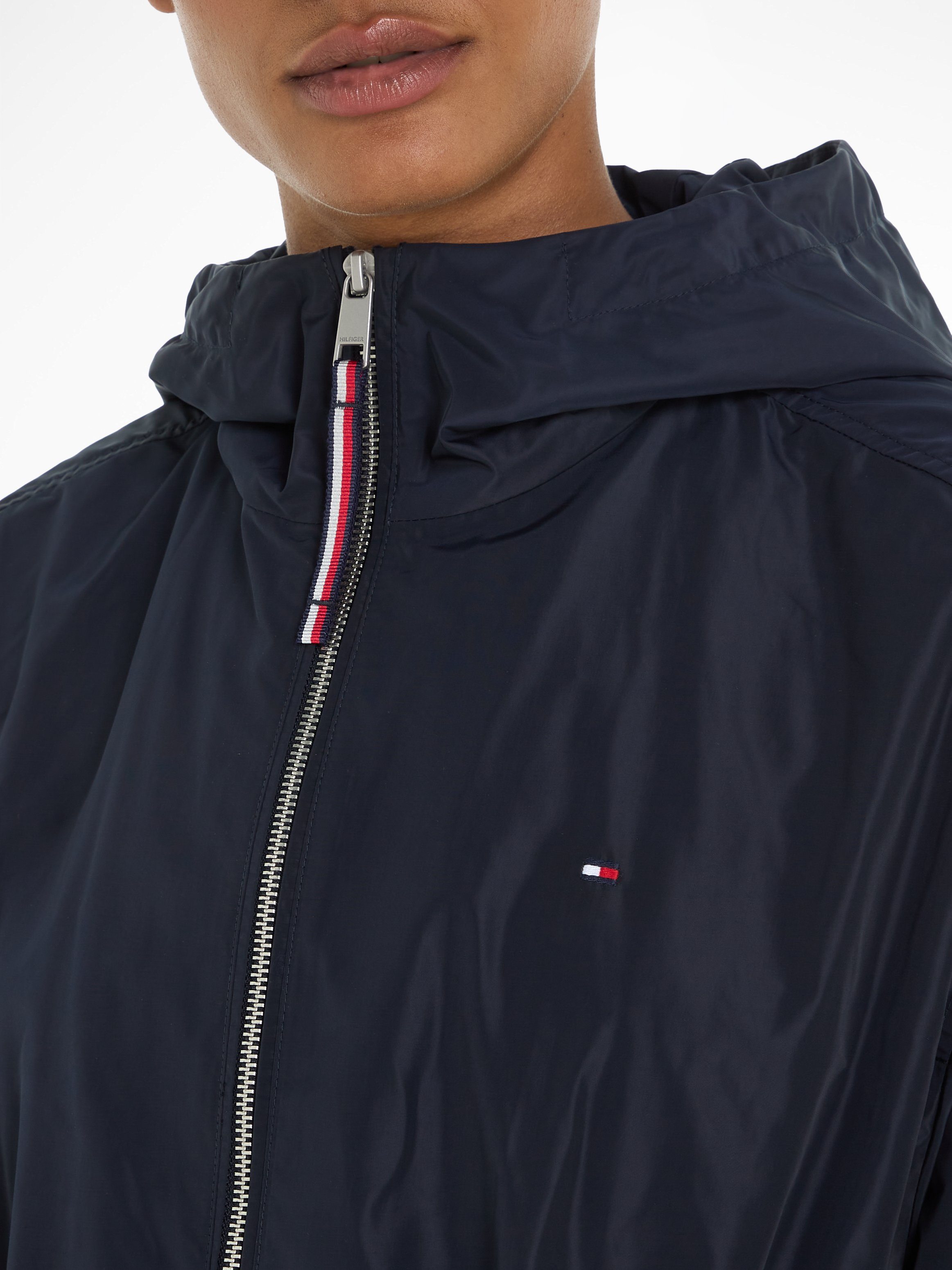 Tommy Hilfiger Windbreaker TRANSITIONAL WINDBREAKER PARKA met stormtrensje aan de achterkant