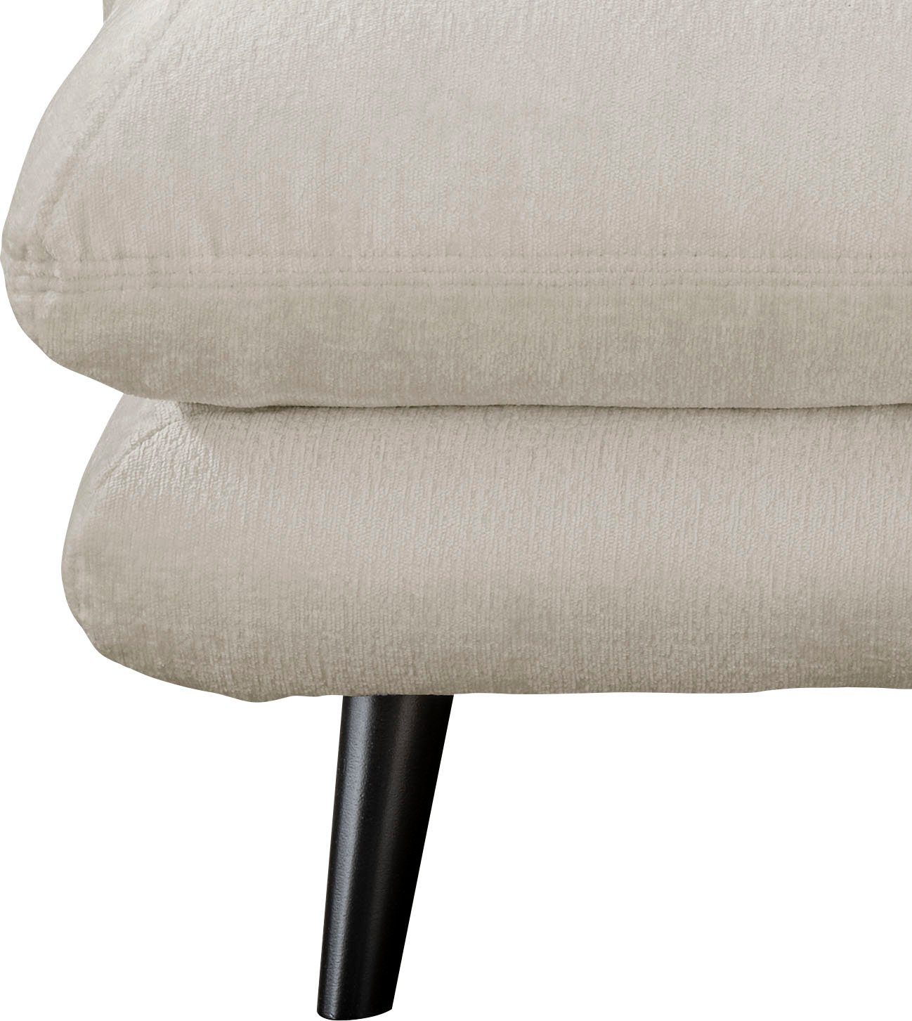 INOSIGN Loveseat LAZIO moderne fauteuil met een comfortabele bekleding, 2 stuks decoratieve sierkussens