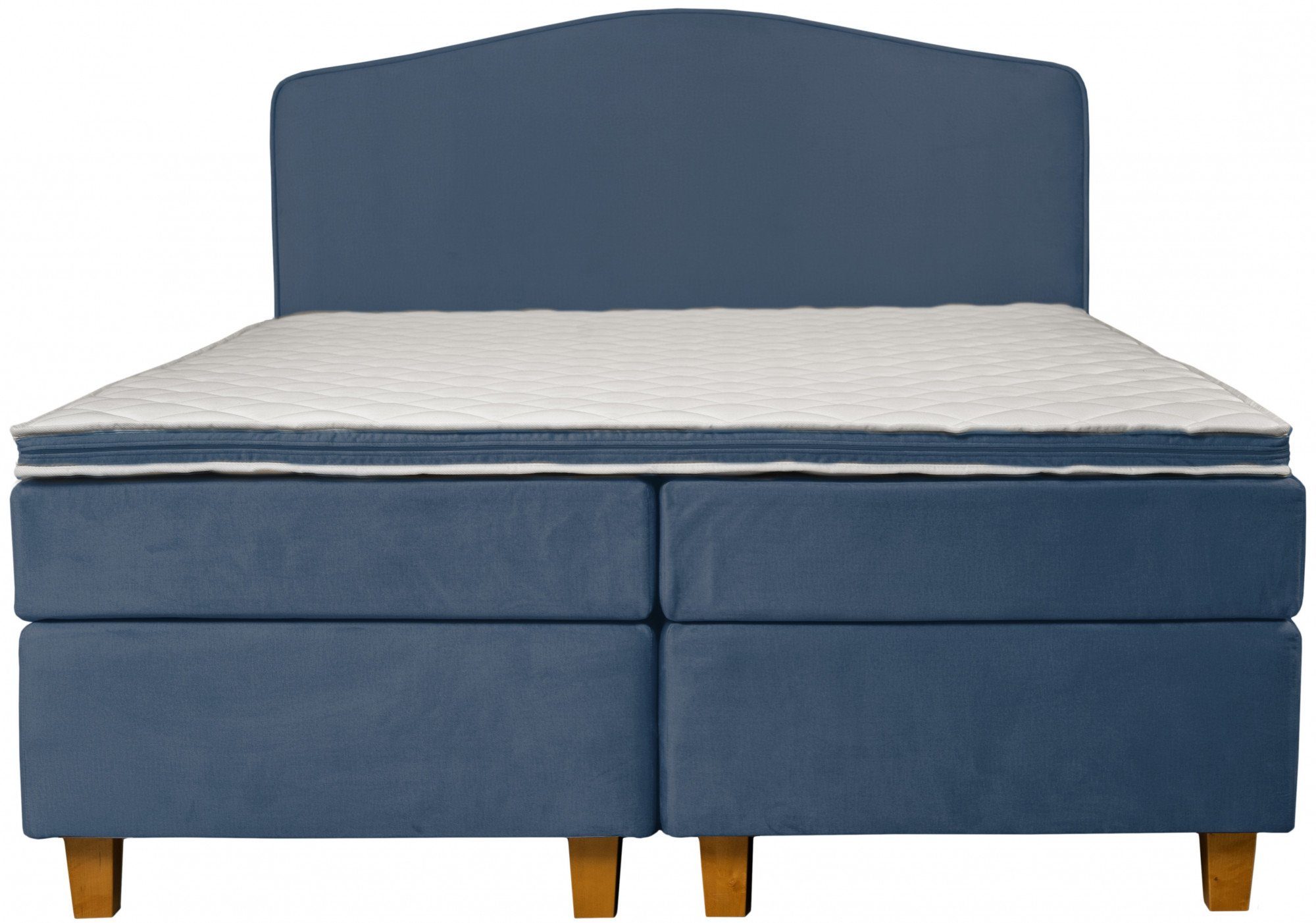 INOSIGN Boxspring Jalma Poten van massief berkenhout, incl. topmatras